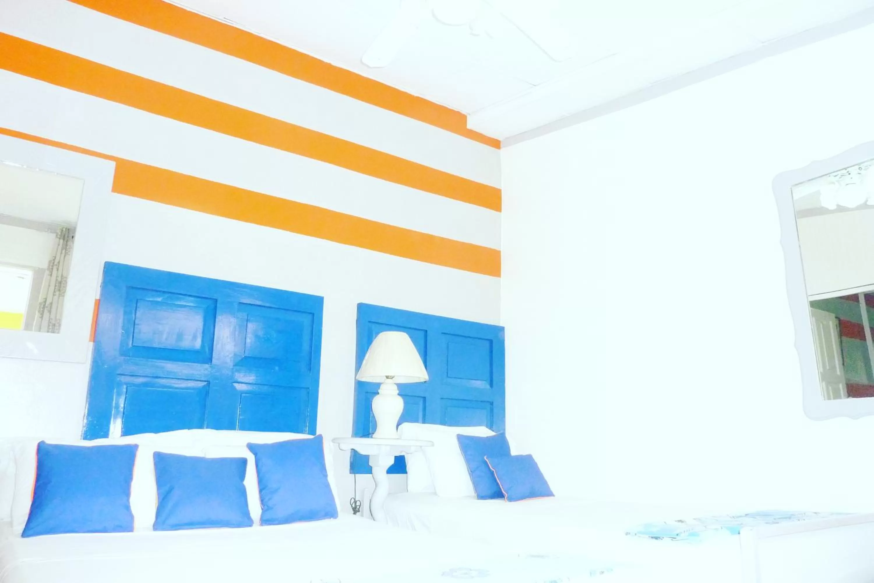 Bed in Hotel Ivania´s