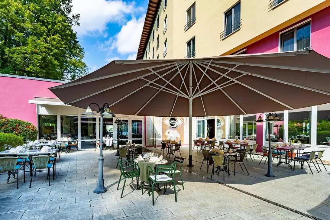 Balcony/Terrace in Parkhotel Görlitz