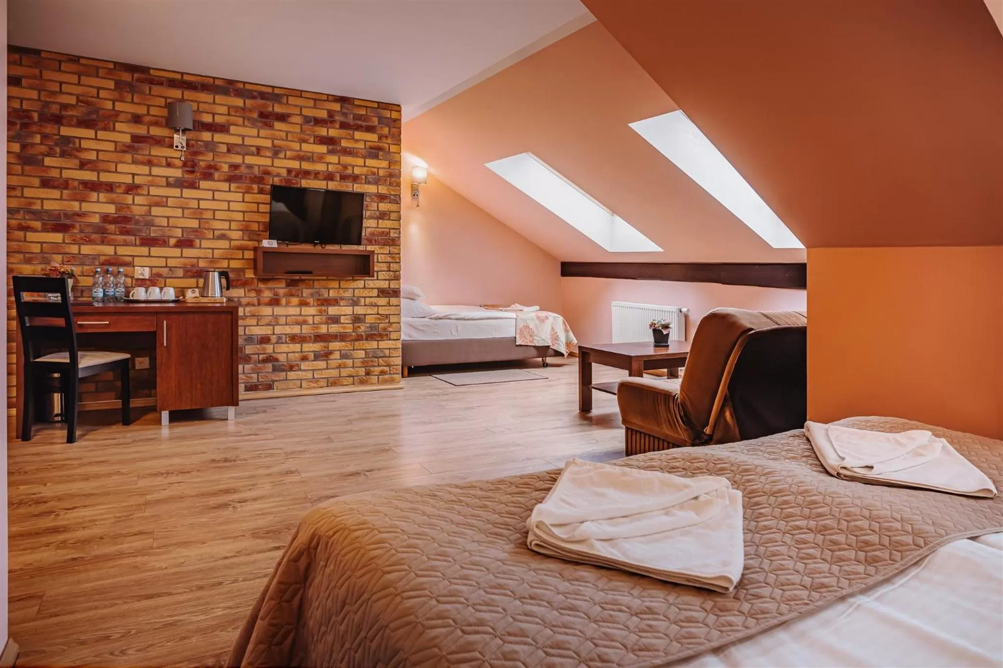 Bed in Villa Skomanda