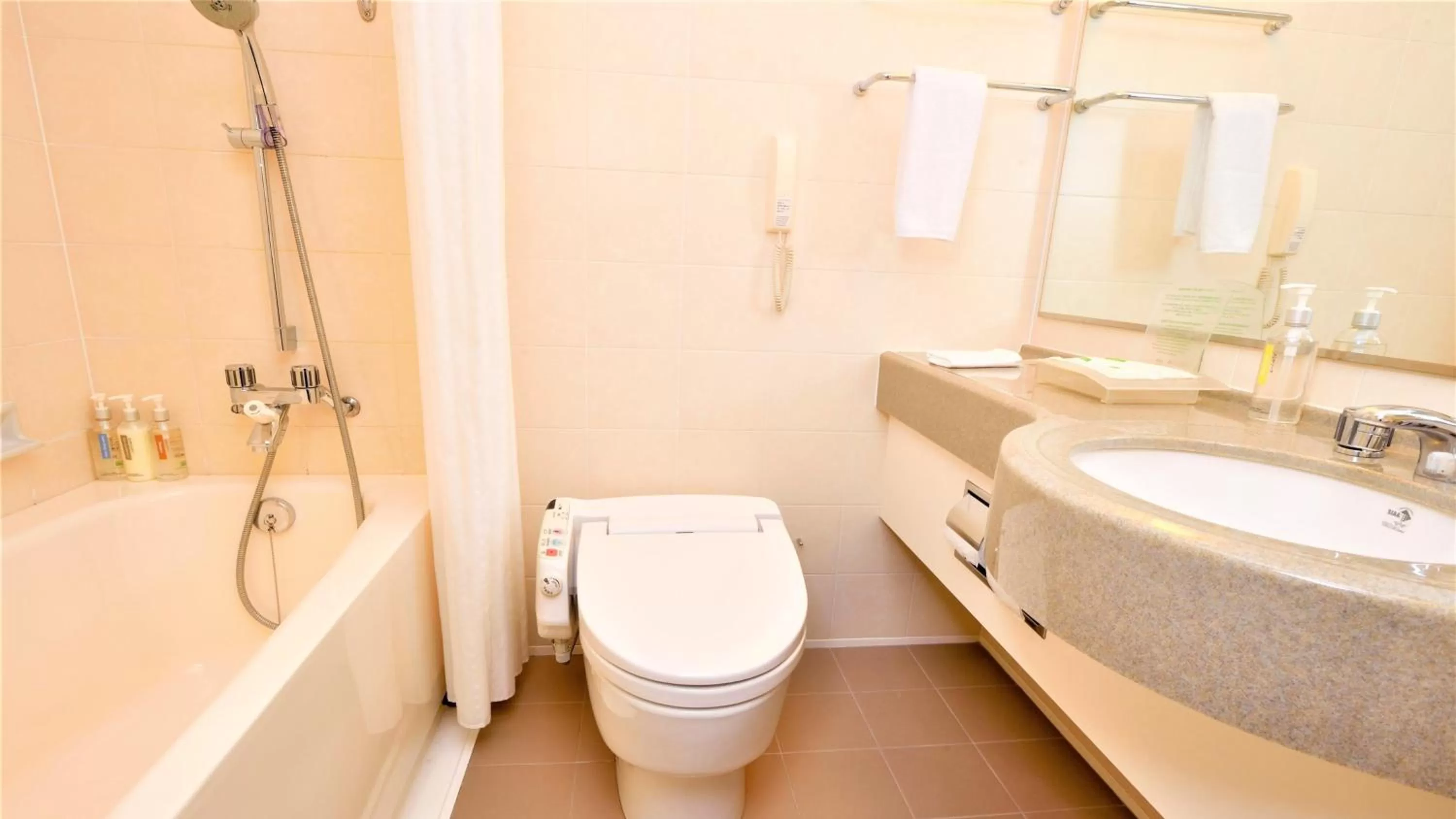 Bathroom in ANA Holiday Inn Sendai by IHG