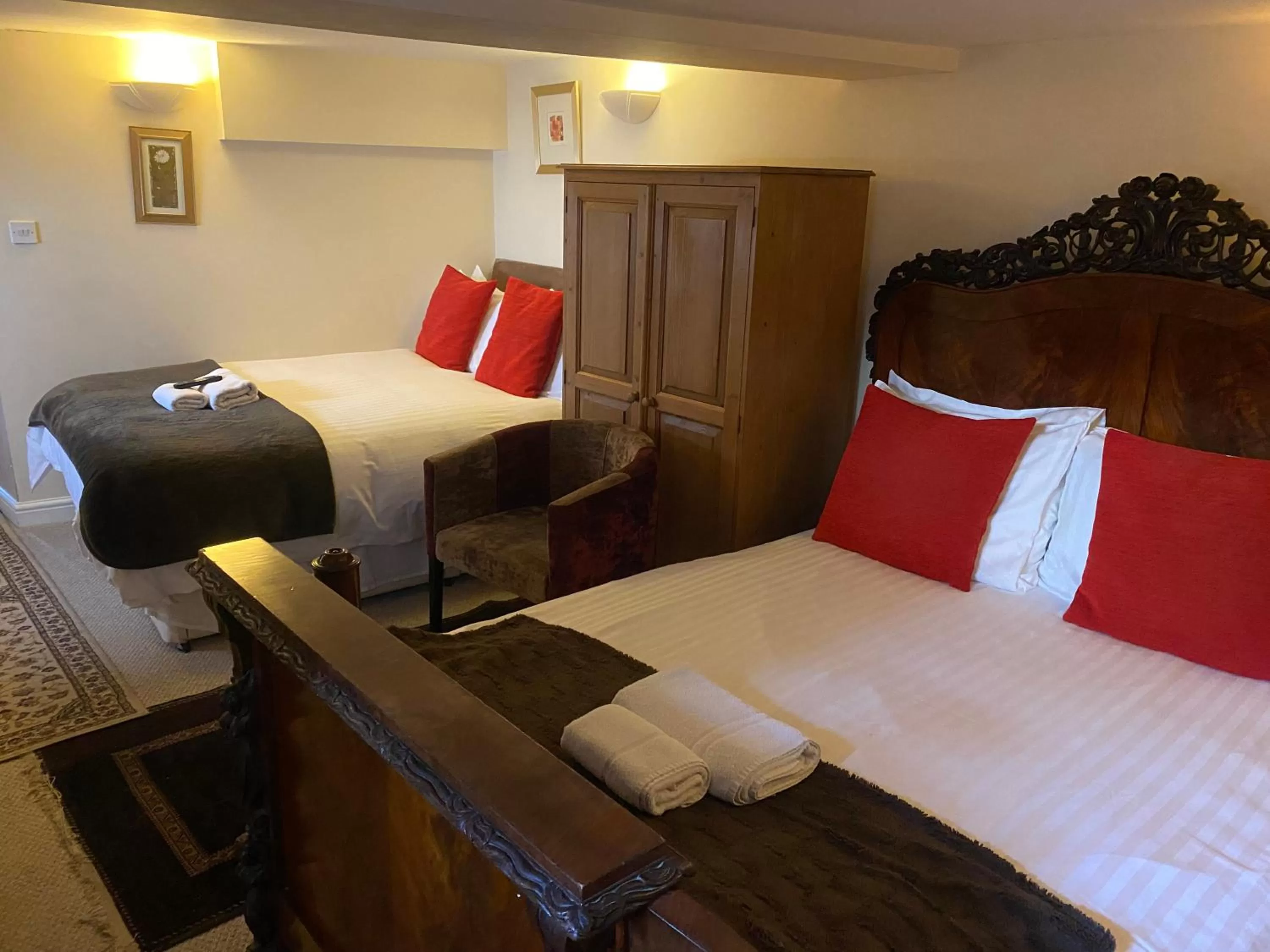 Bed in The Old Court Hotel