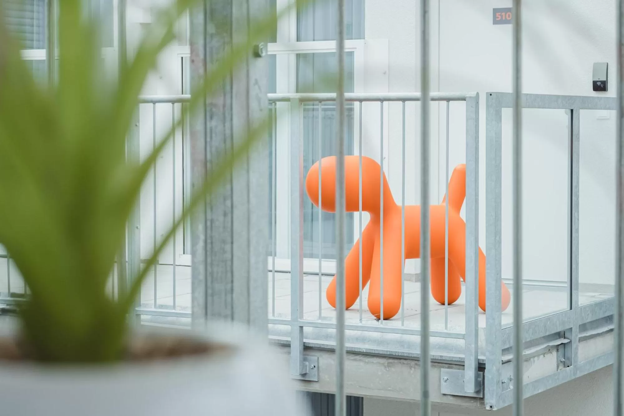 Balcony/Terrace in Oliver Urban I Self check-in Apartments