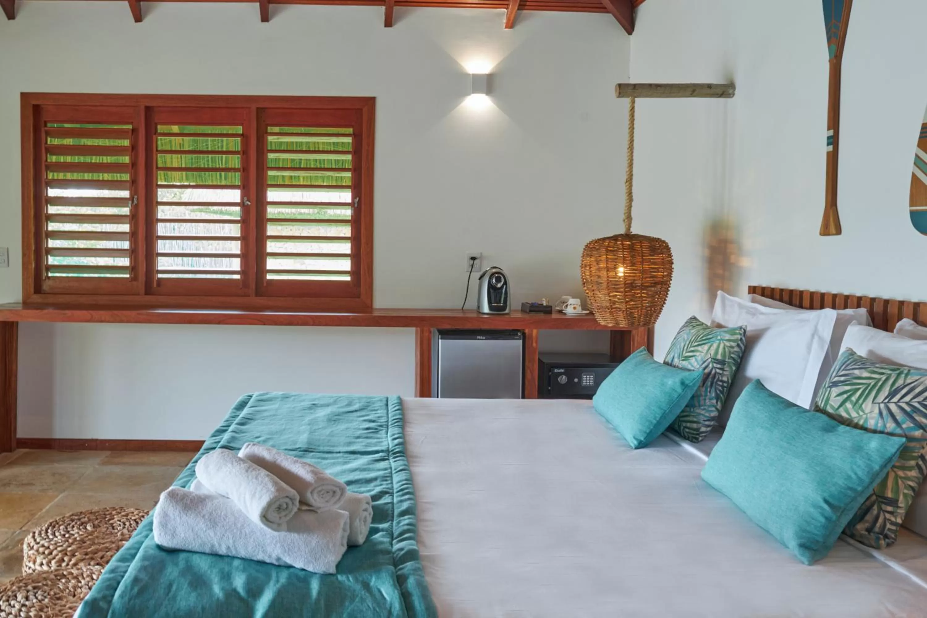 Bed in Kauli Seadi Beach Hotel