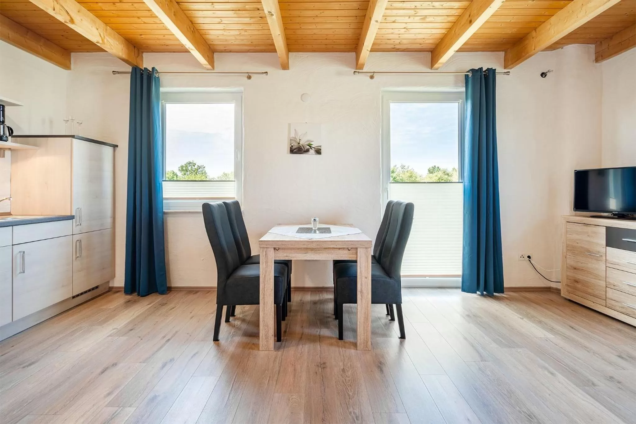 TV and multimedia, Dining Area in Villa Moorstern
