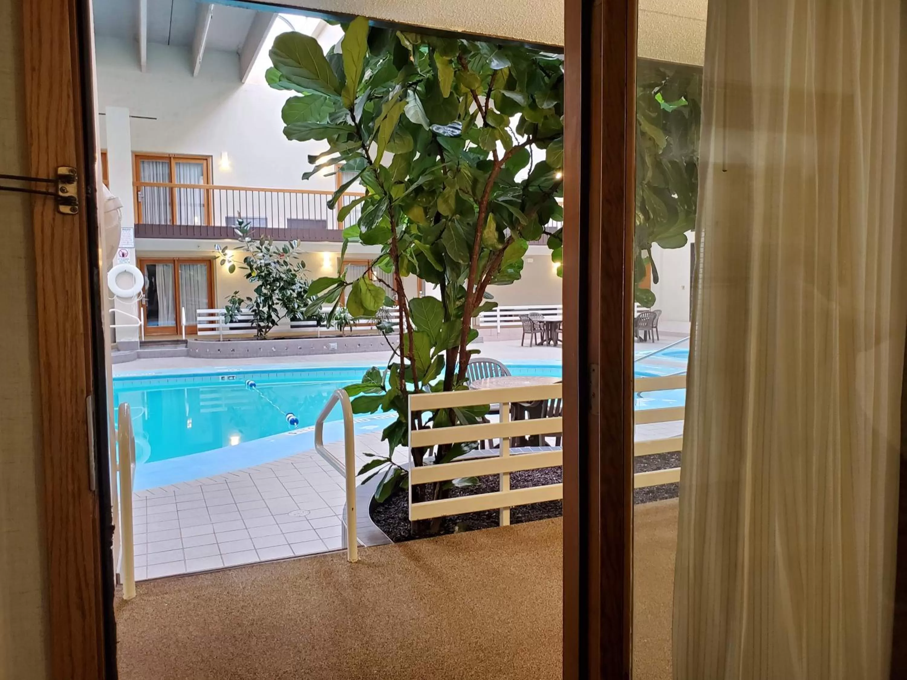 Pool view in Ramkota Hotel Pierre