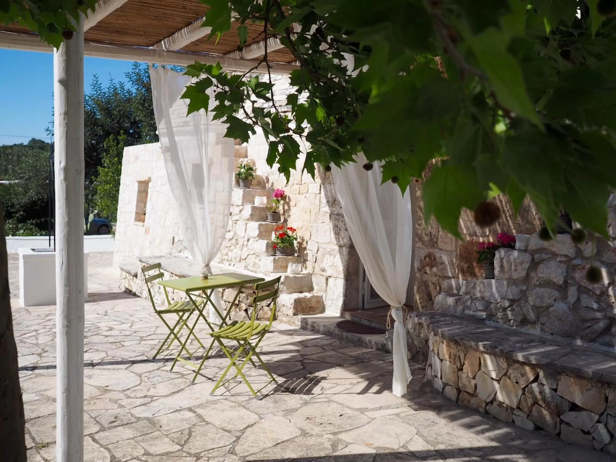 Patio in Relais Trulli Le Icone