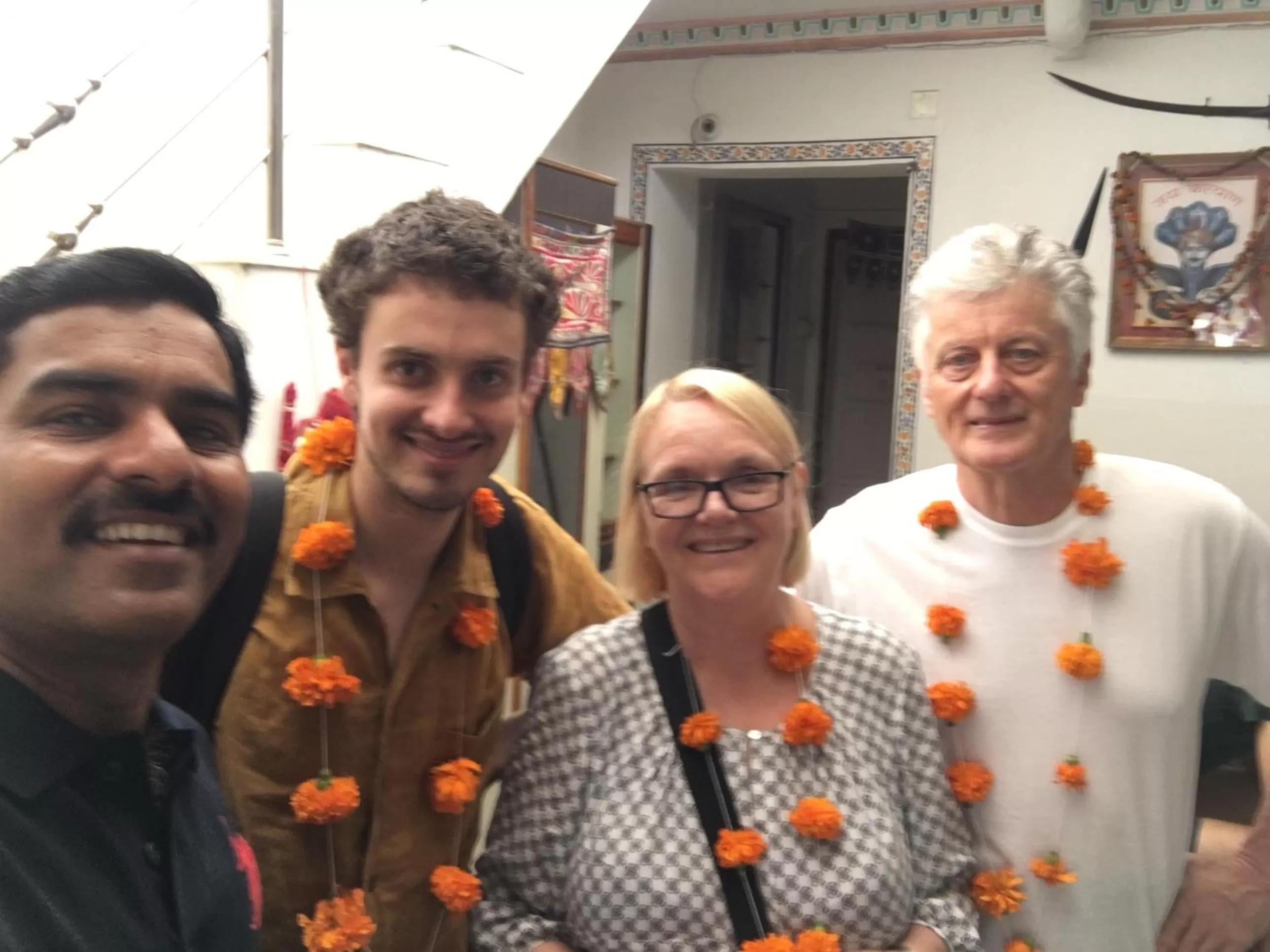 Guests in Hotel Panorama Haveli