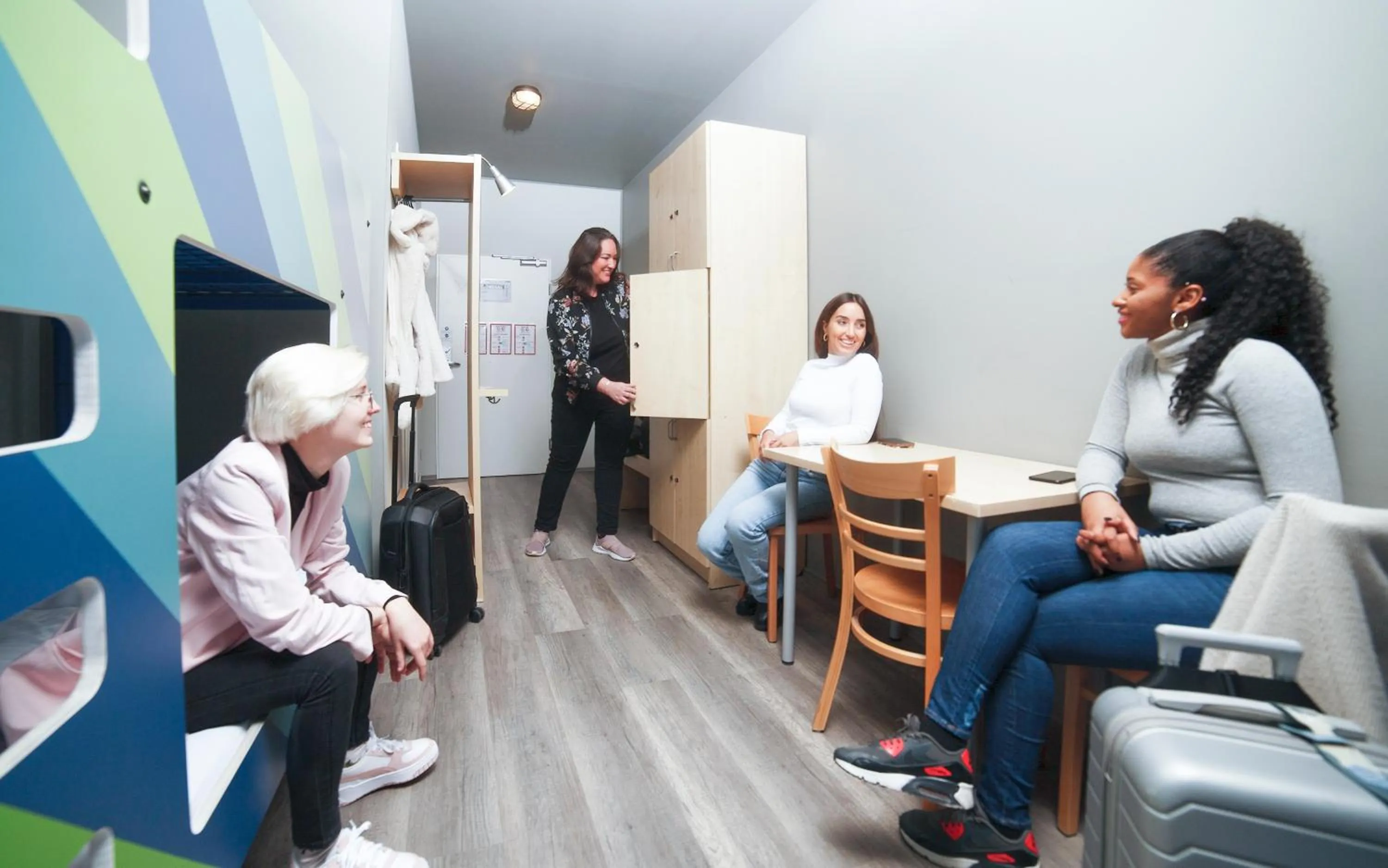 group of guests in a&o Wien Stadthalle