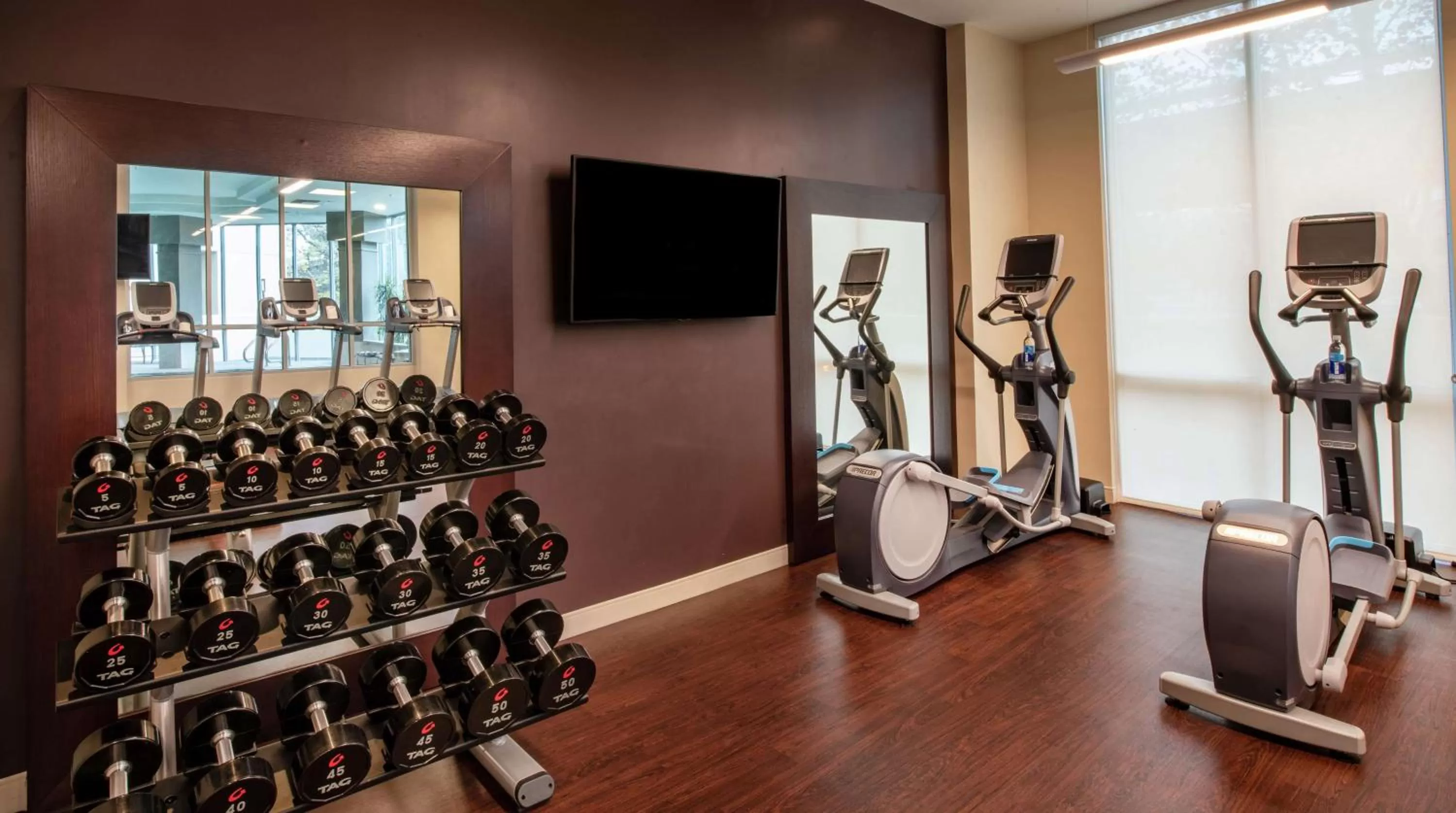 Fitness centre/facilities in Embassy Suites by Hilton Walnut Creek