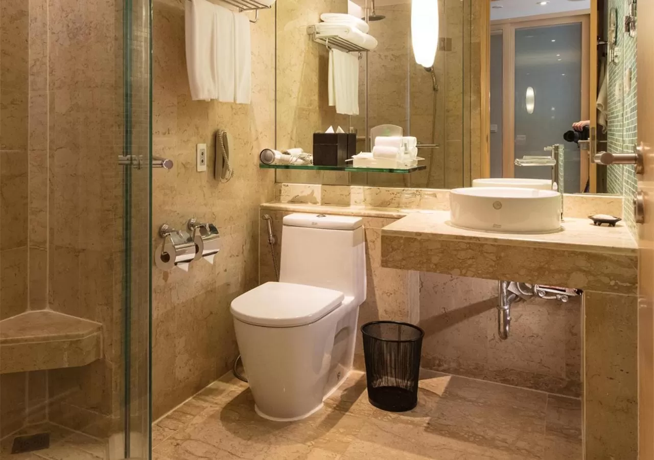 Toilet in Holiday Inn Bangkok by IHG