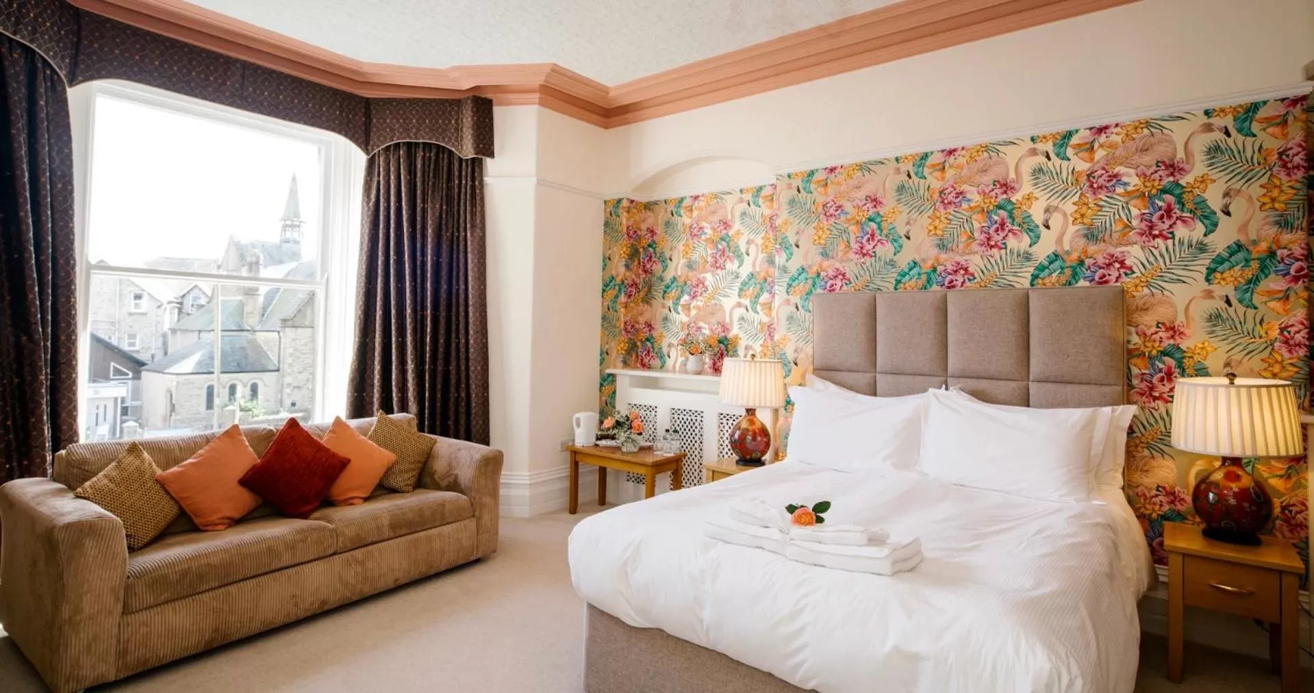 Bedroom, Bed in Grange Boutique Hotel