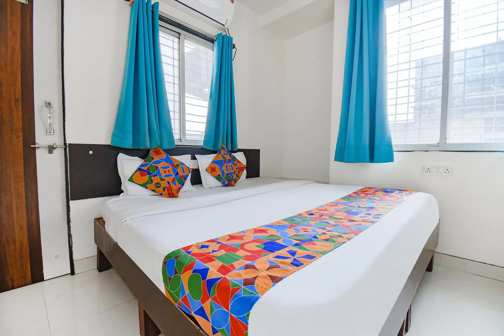 Bed in FabExpress Galaxy Apartments - Lohegaon chowk