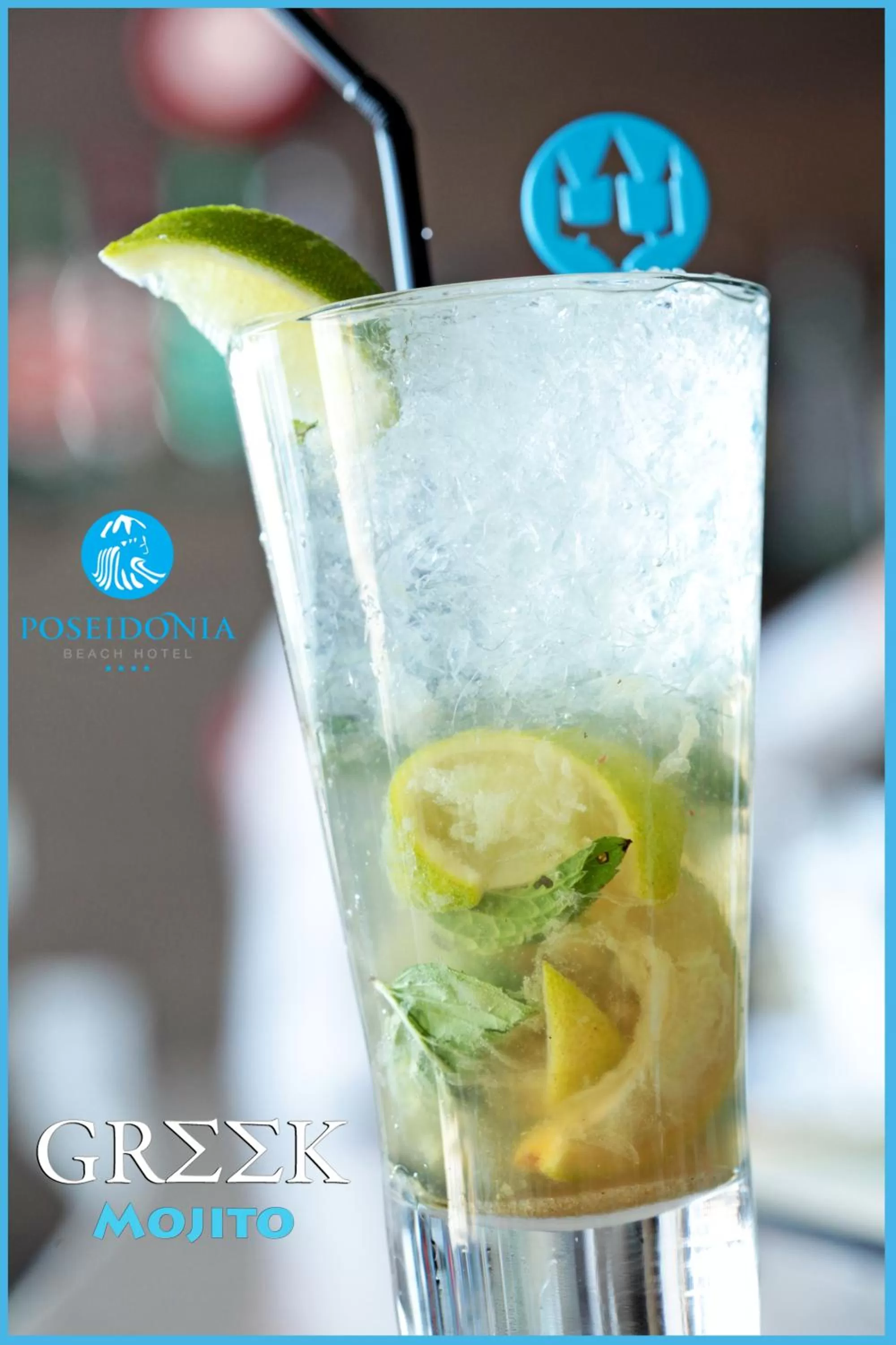 Alcoholic drinks in Poseidonia Beach Hotel