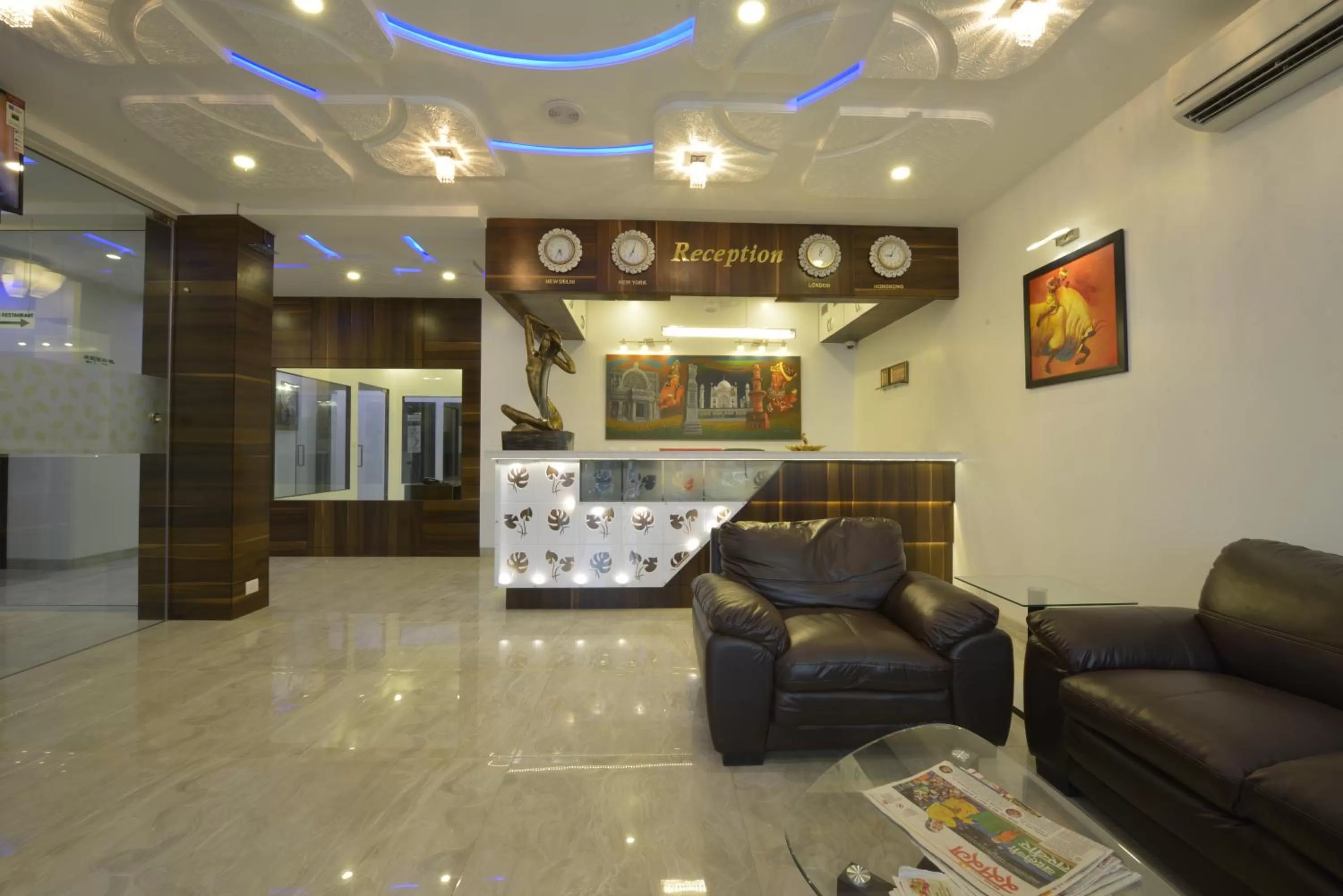 Lobby or reception in Hotel JP International