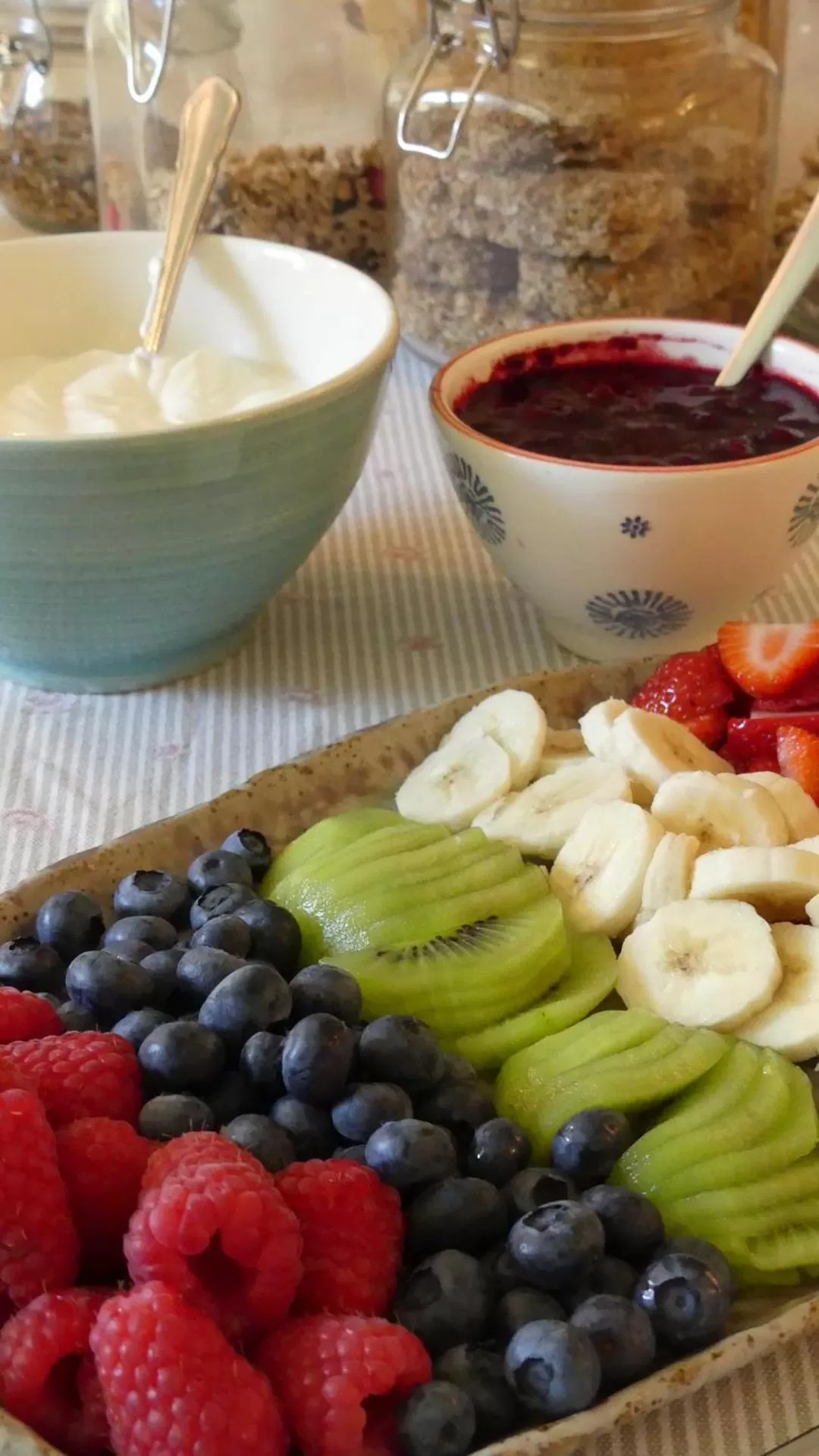 Breakfast in Higher Trenear Farm B&B
