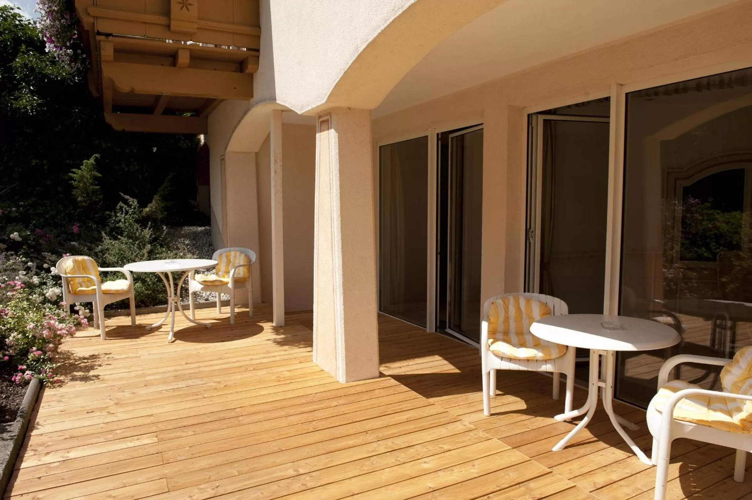 Garden in Alpenhotel Tirolerhof