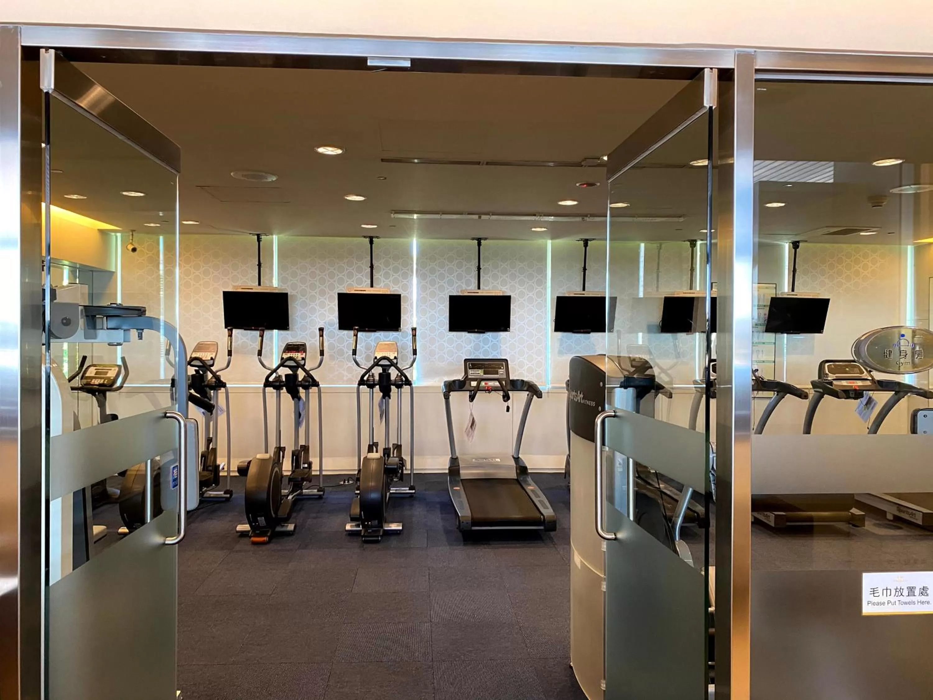 Fitness centre/facilities in Evergreen Plaza Hotel - Tainan