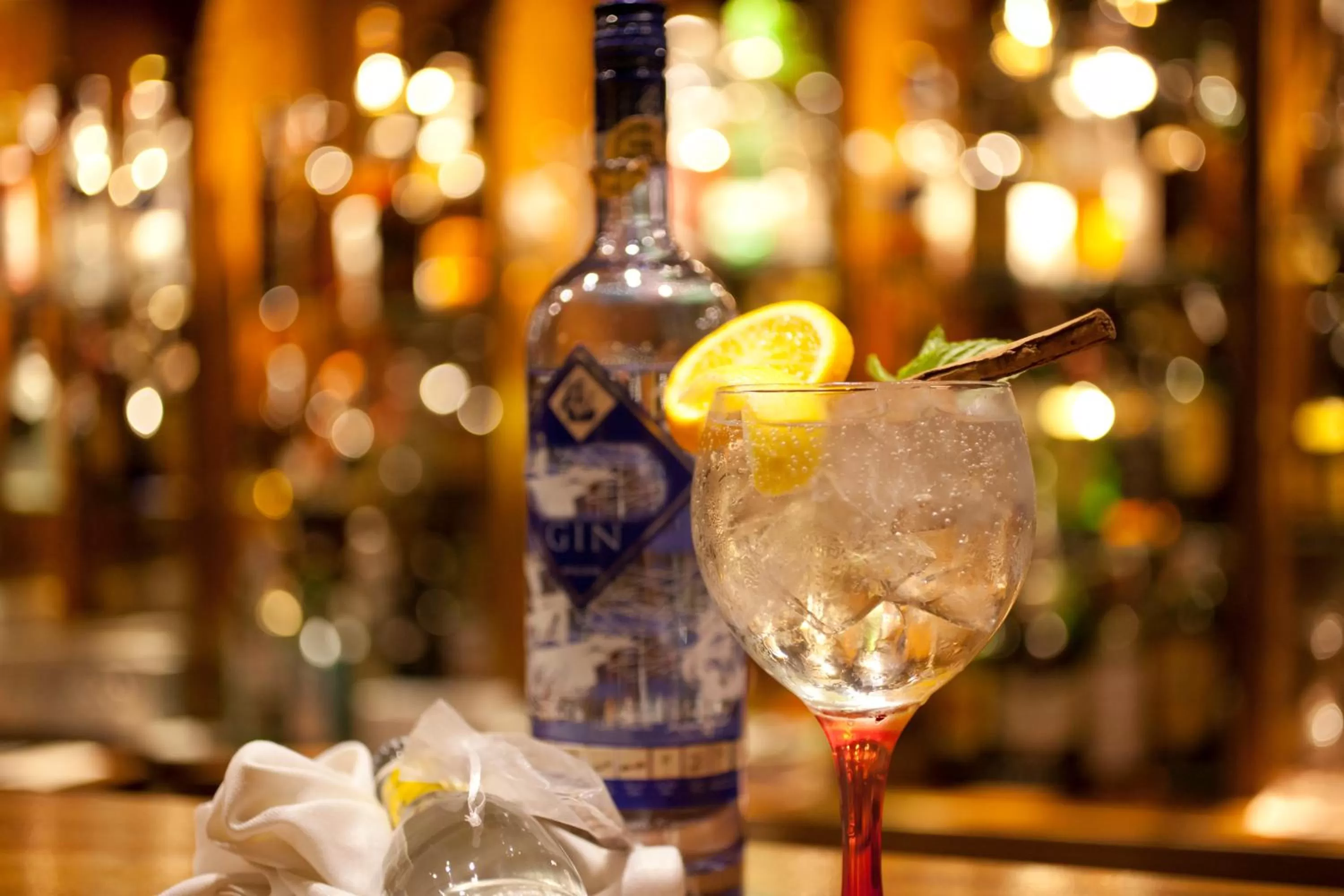 Alcoholic drinks in Hotel Liabeny