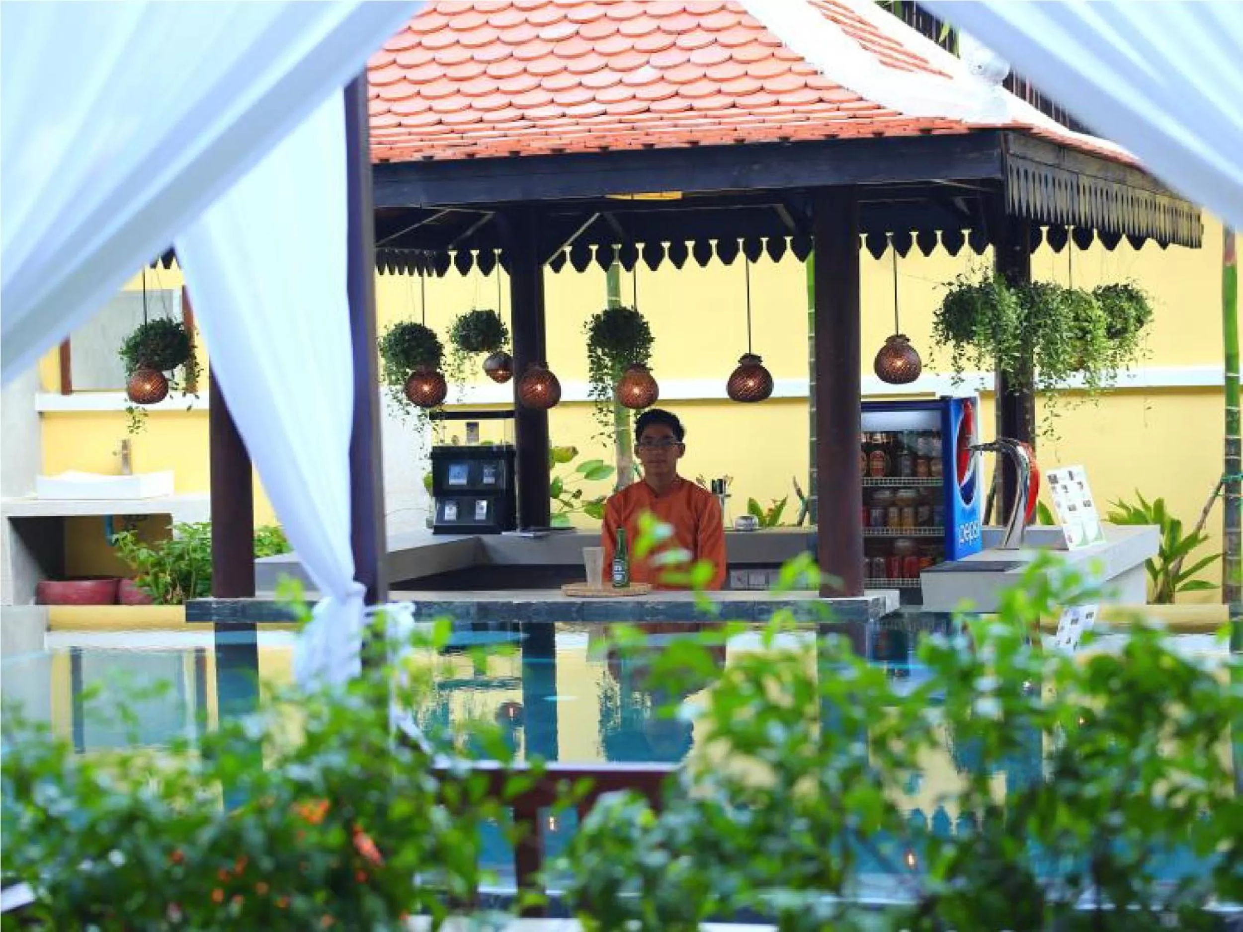 Lounge or bar in Residence Indochine D'angkor