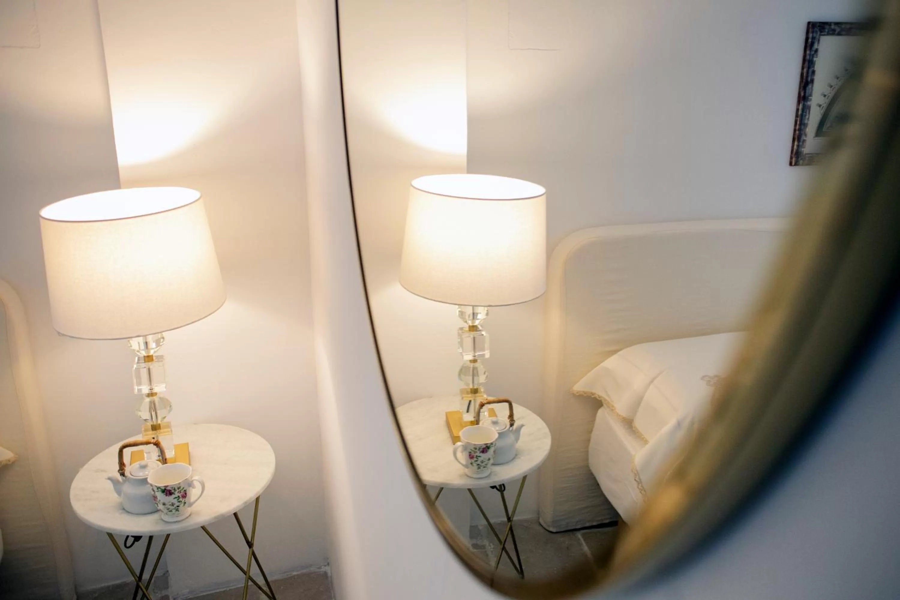 Bed, Bathroom in dimore di portadibasso