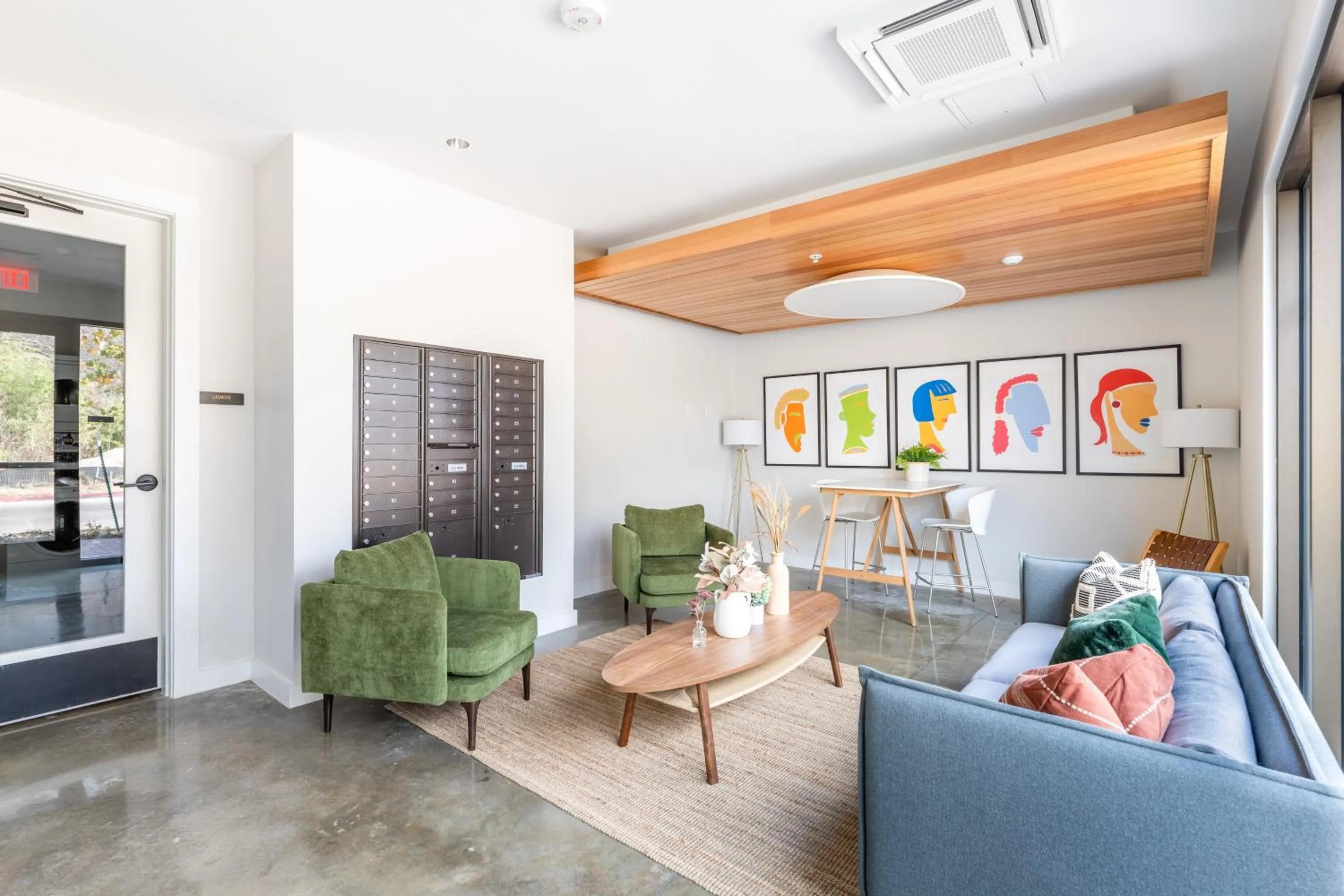 Lobby or reception, Seating Area in Mint House at The Hatchery - Austin