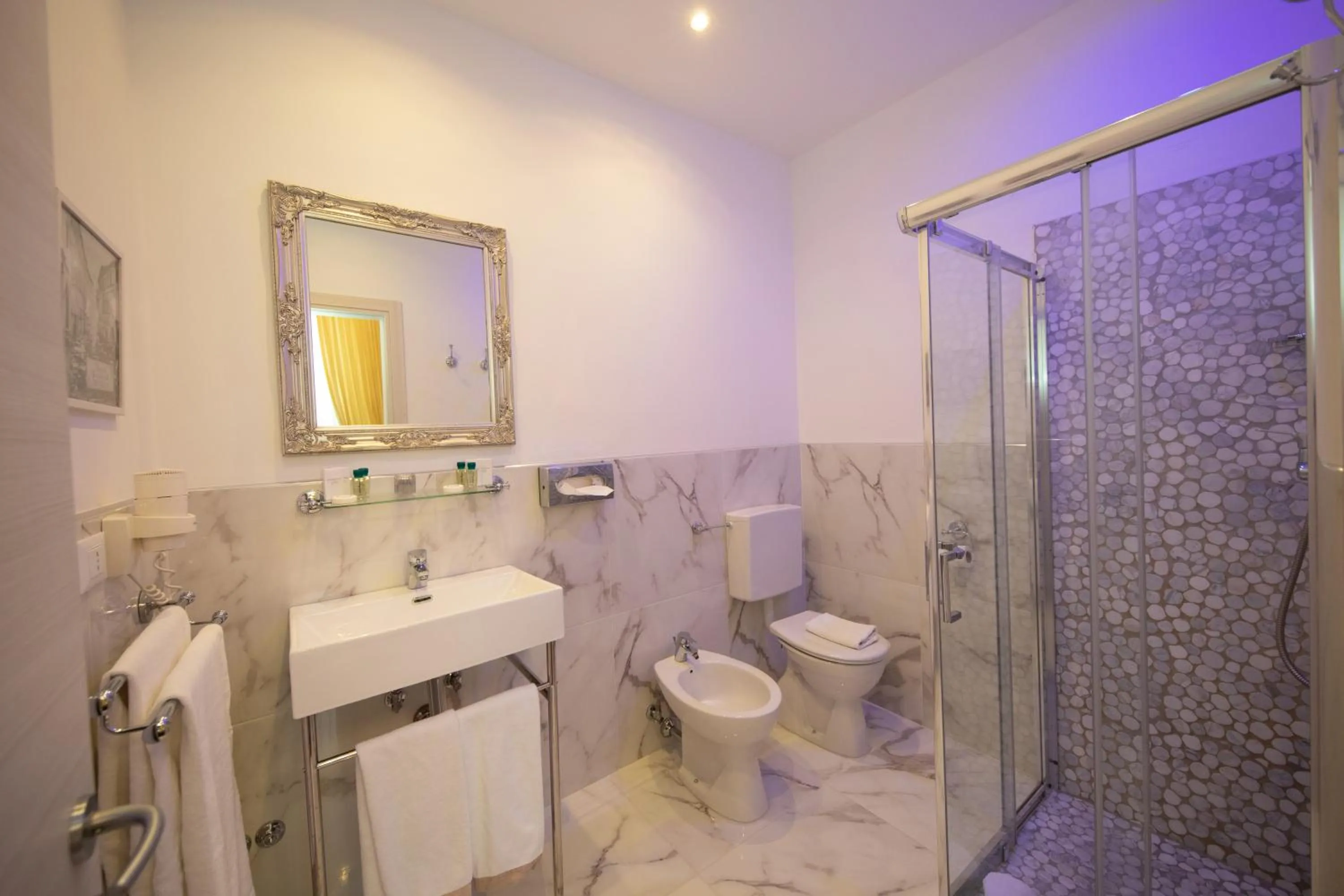 Shower in Albergo Rossini 1936 Small & Charming