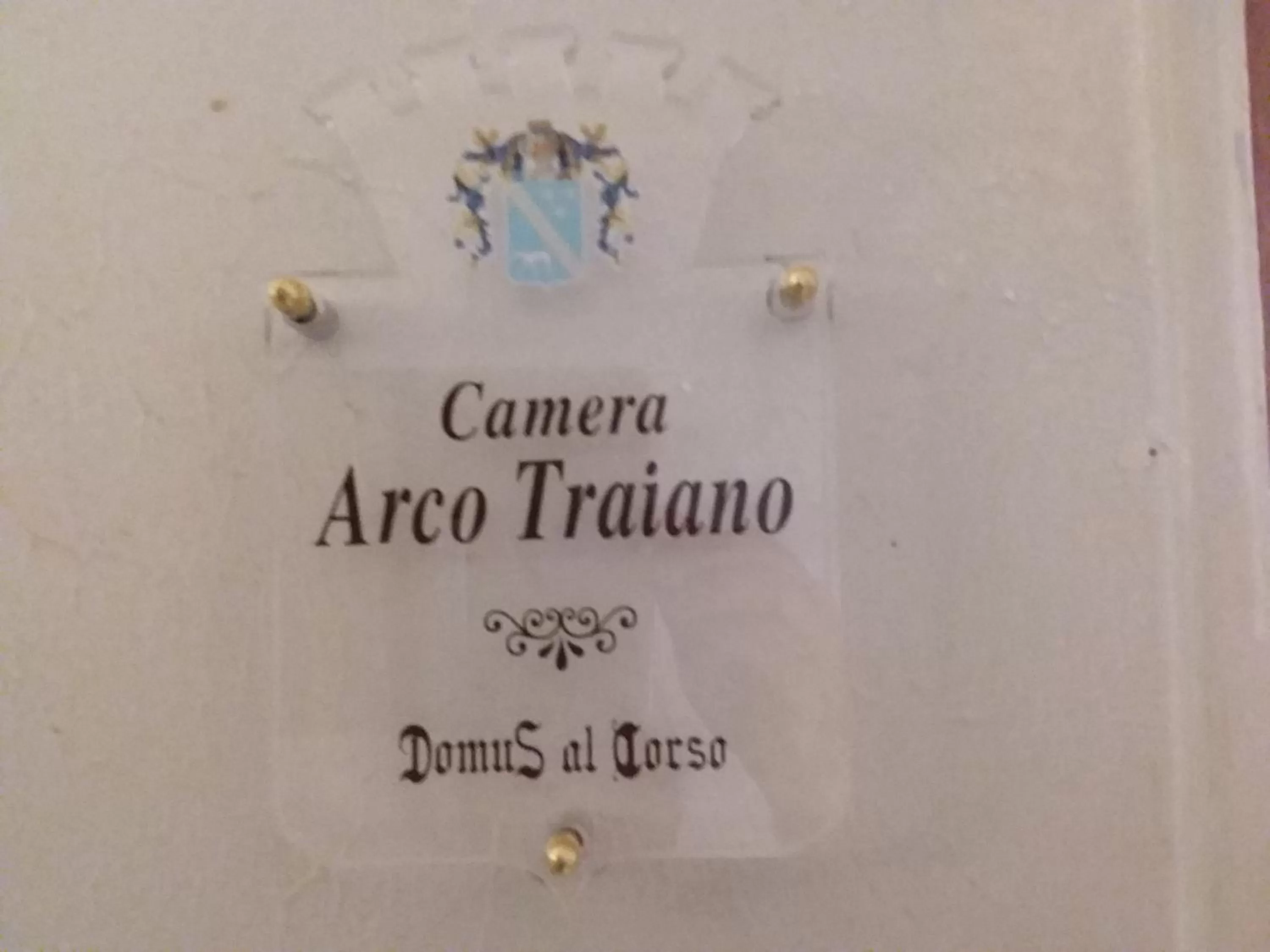 Logo/Certificate/Sign in DomuS al Corso B&B