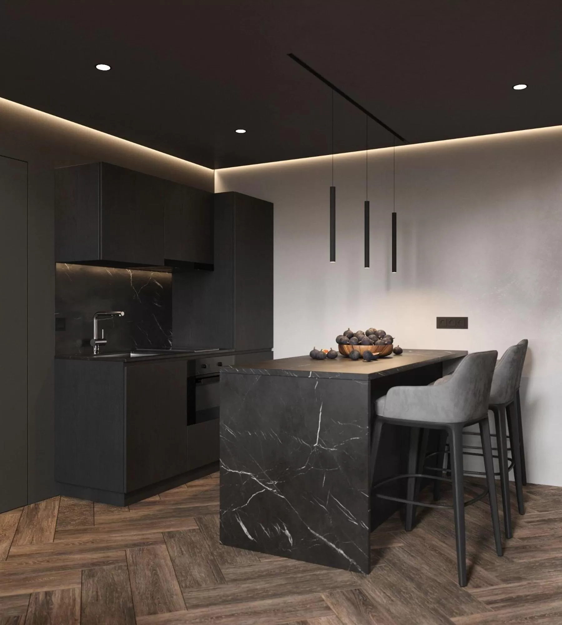 Kitchen/Kitchenette in Tree House Relax Park