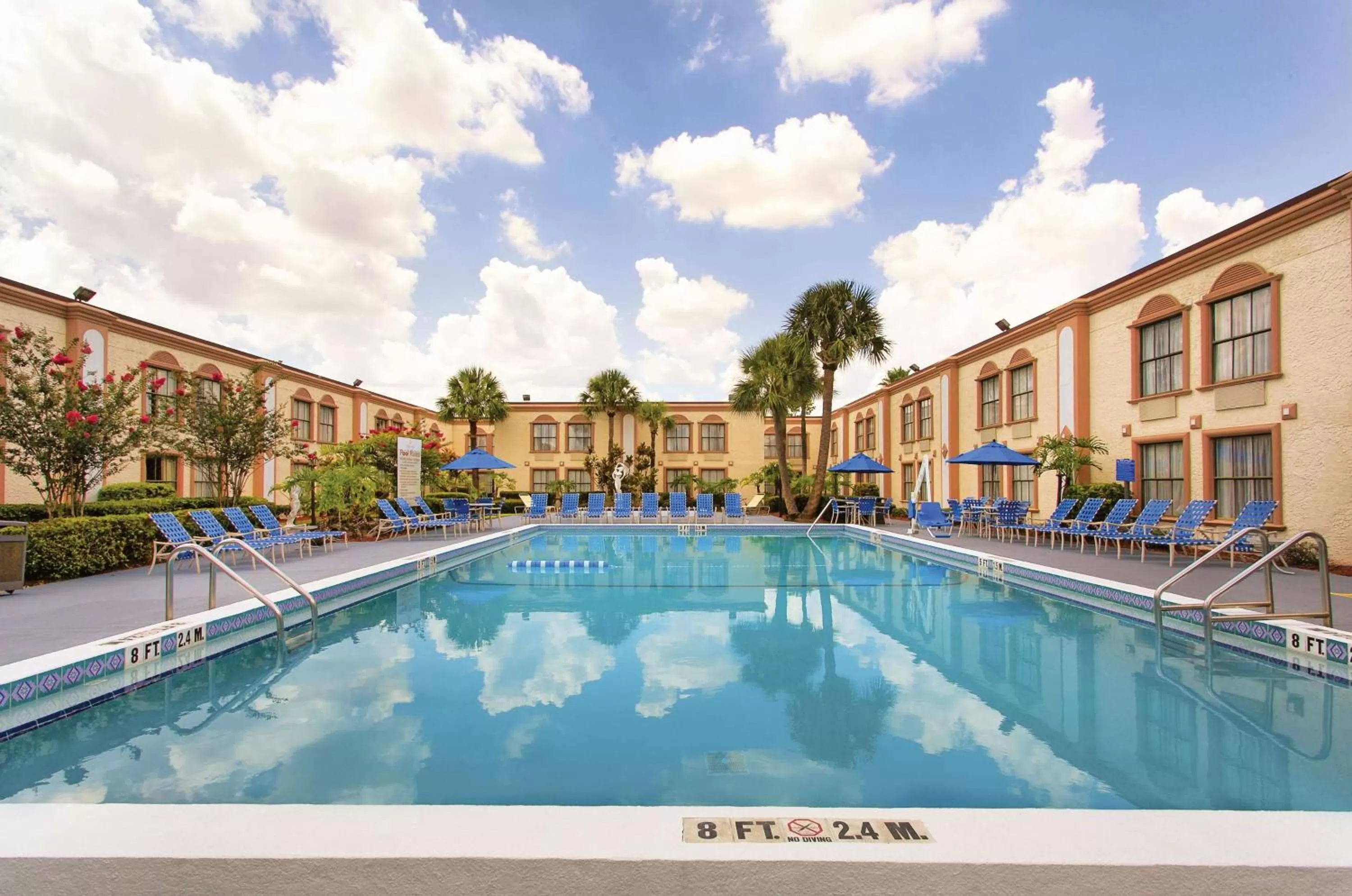 On site in La Quinta Inn by Wyndham Orlando International Drive North