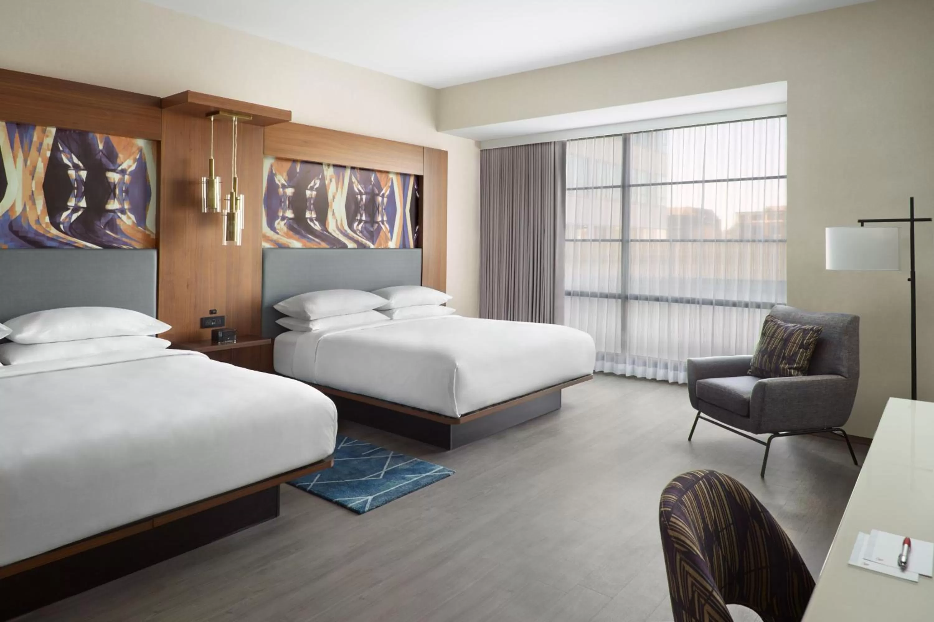 Bedroom, Bed in Marriott Knoxville Downtown