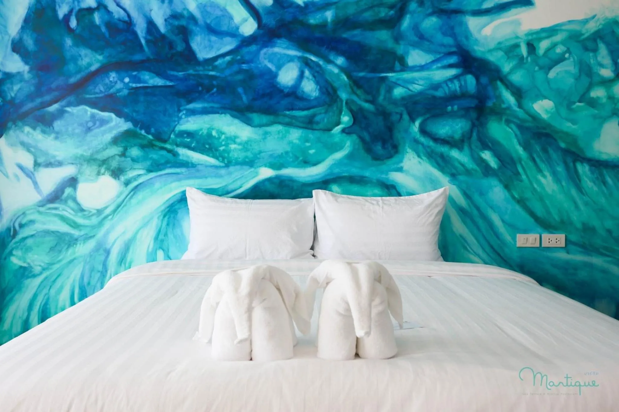 Bed in Tique Series Boutique Resort (SHA Extra Plus)