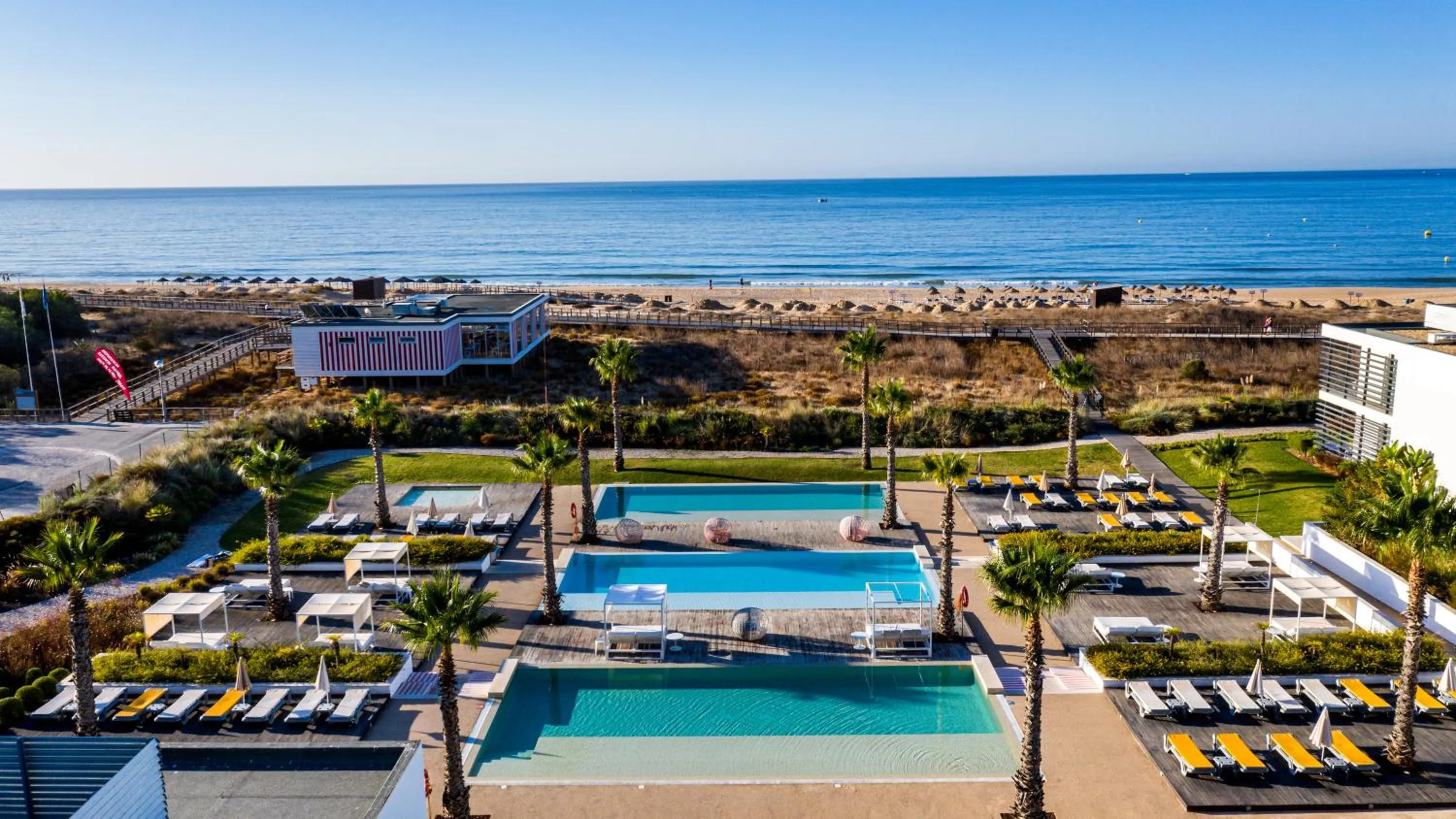 Sea view in Pestana Alvor South Beach Premium Suite Hotel