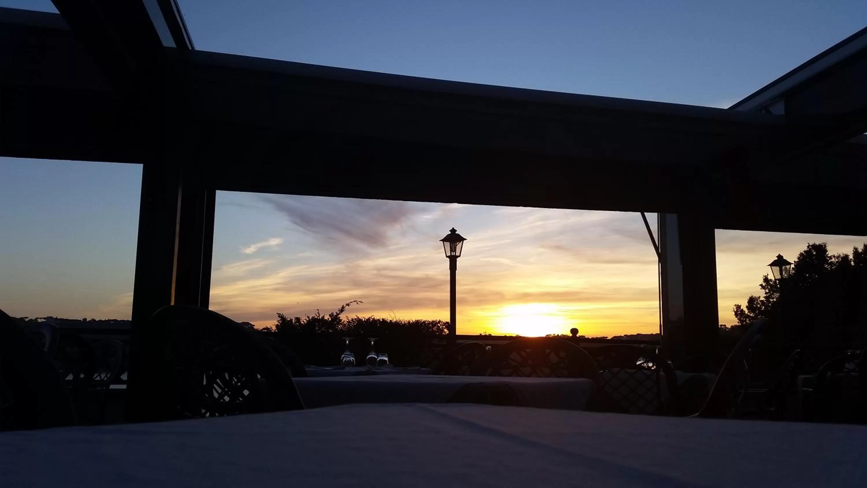 Sunset in Hotel Villa Degli Angeli