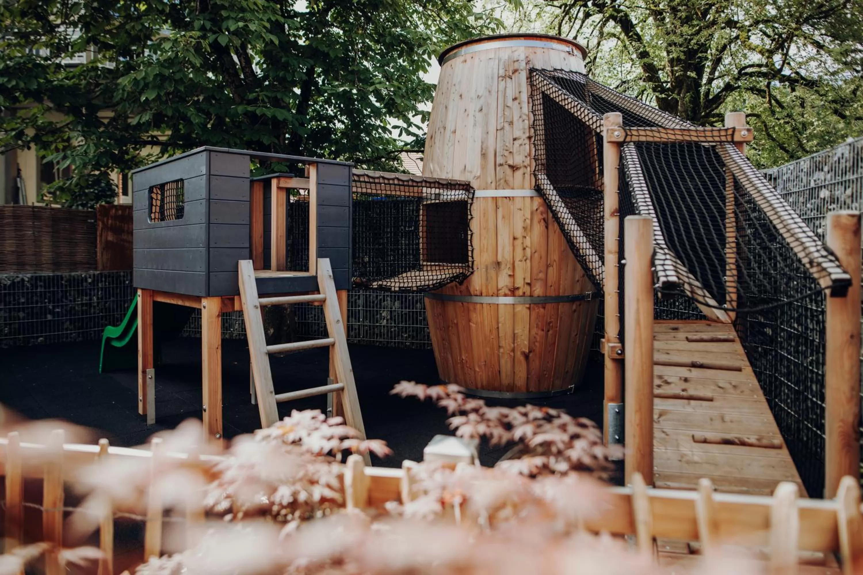 Children play ground in Brauereigasthof Schäffler