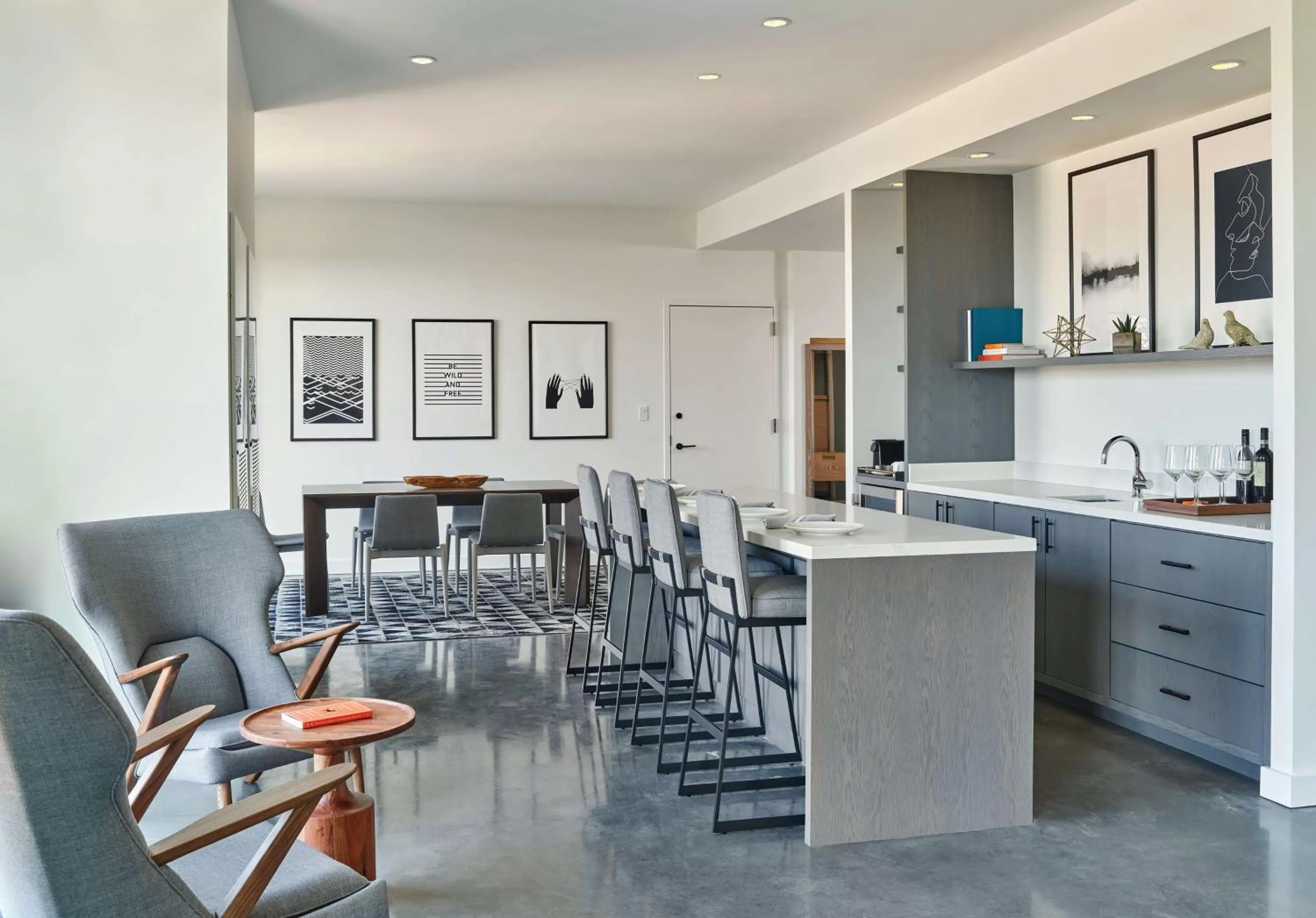 Living room in Canopy By Hilton Washington DC Bethesda North