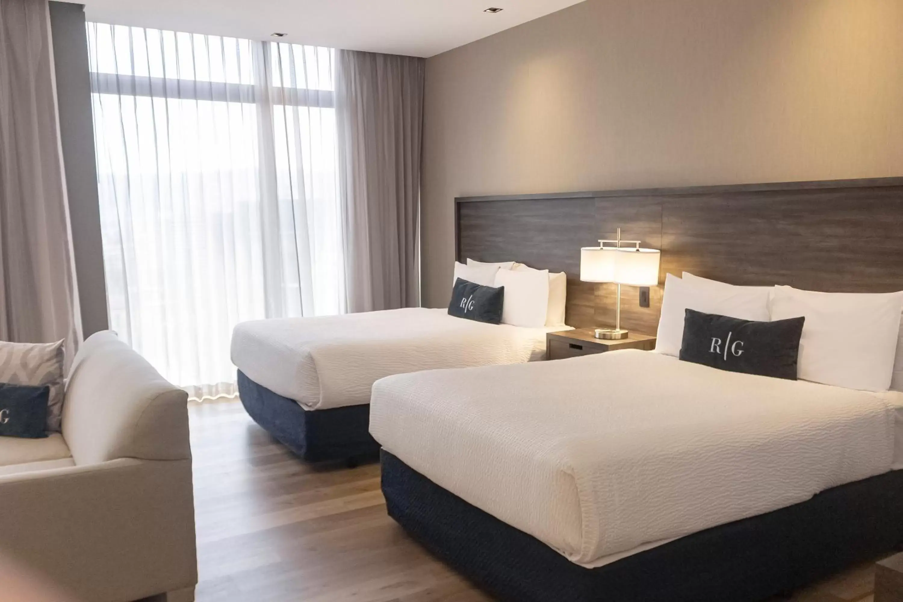 Queen Room with Two Queen Beds and Balcony, Non-Smoking in Wyndham Garden Guatemala City Queen Room with Two Queen Beds and Balcony, Non-Smoking in Wyndham Garden Guatemala City