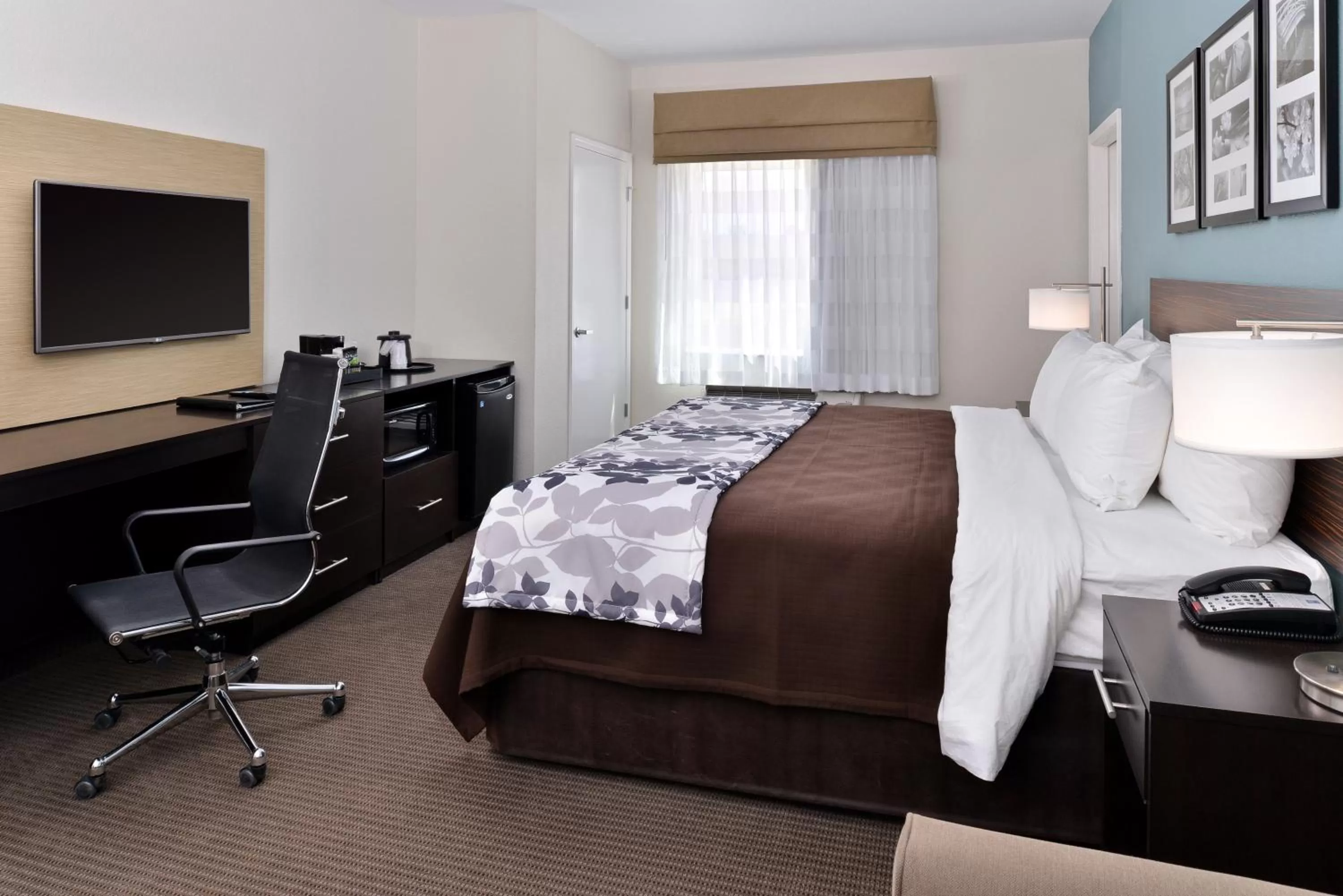 Photo of the whole room, Bed in Sleep Inn & Suites Meridian - Bonita Lakes