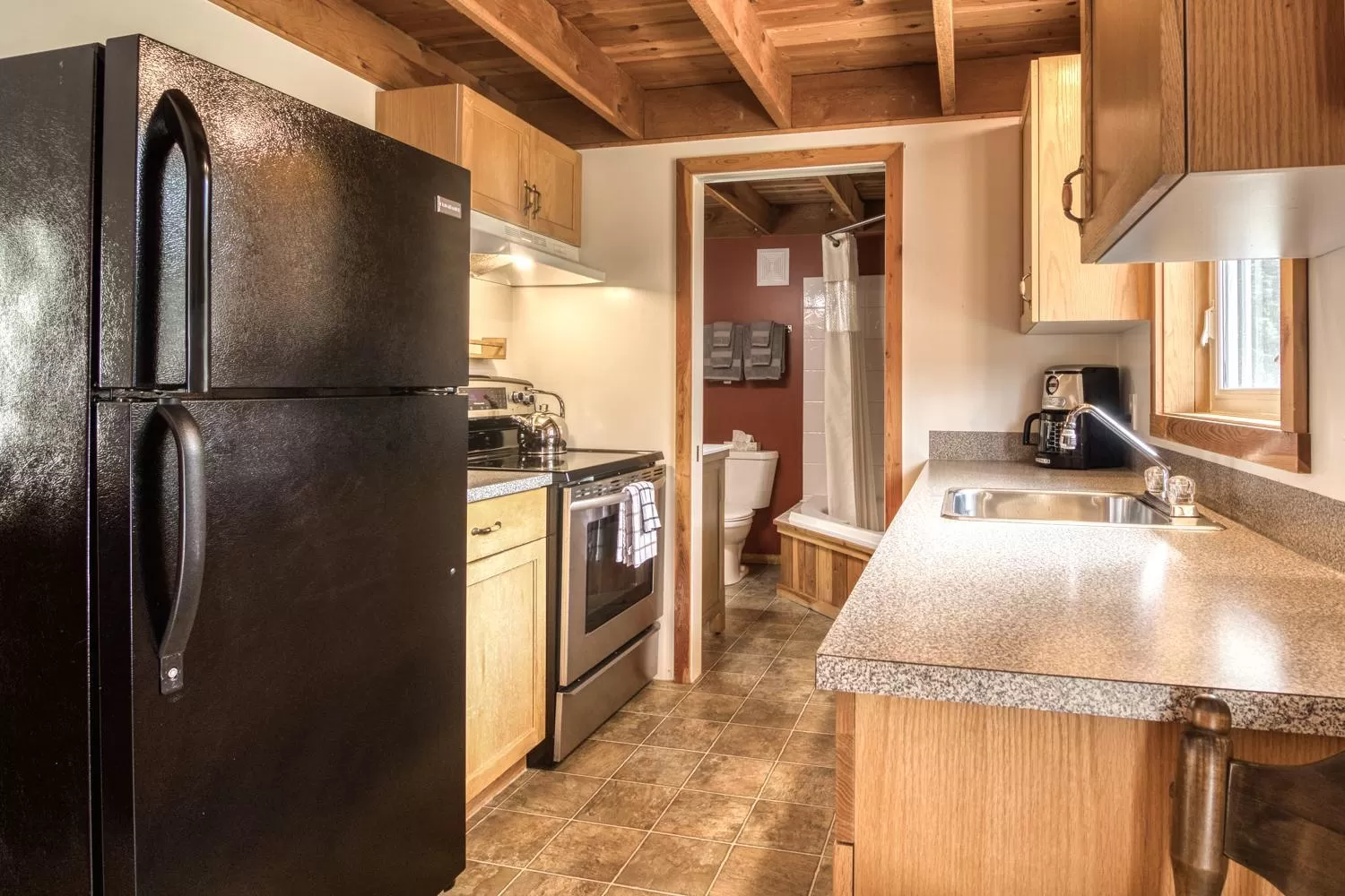 Kitchen or kitchenette in Timbers Resort