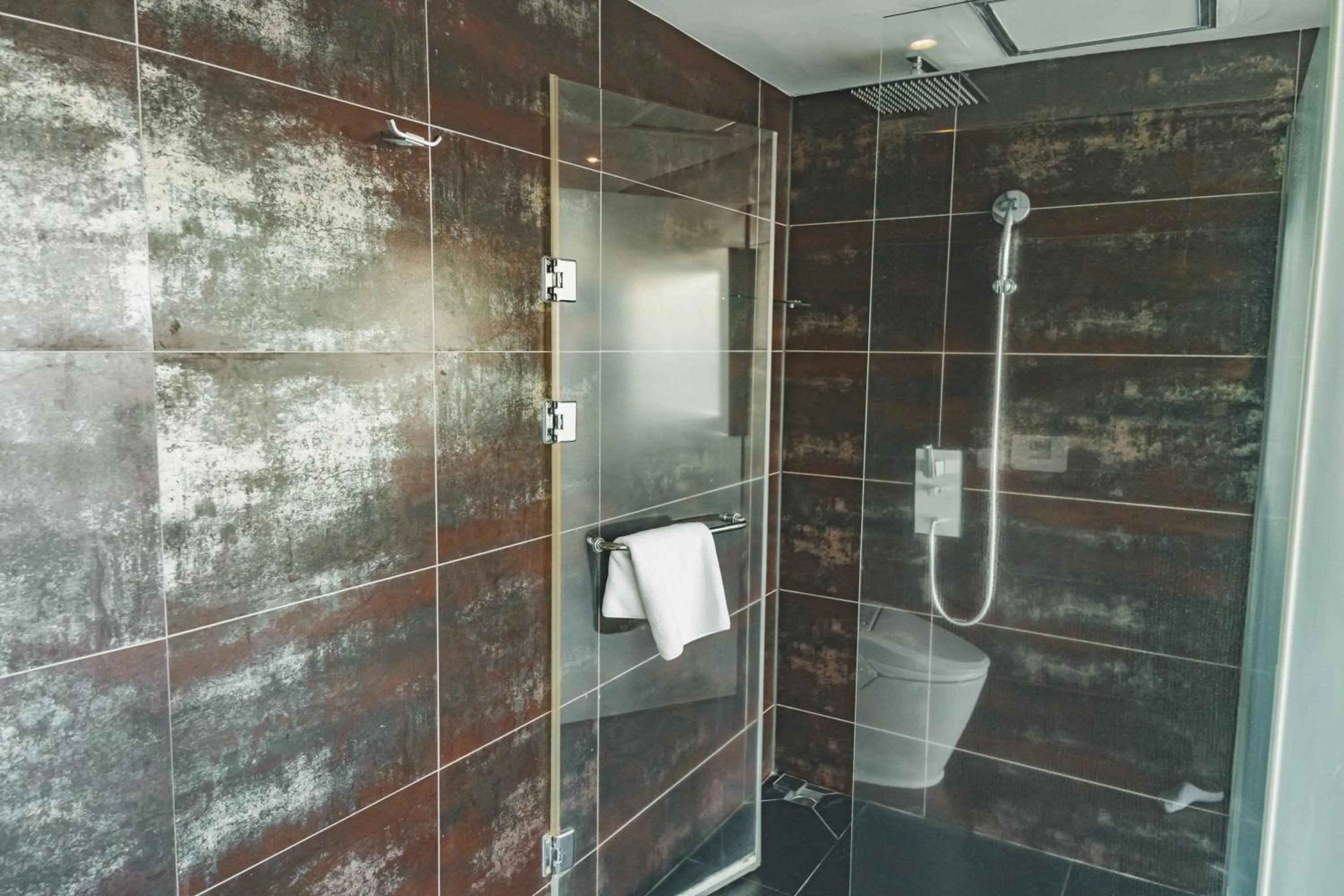 Bathroom in Jeju Hotel Scarboro