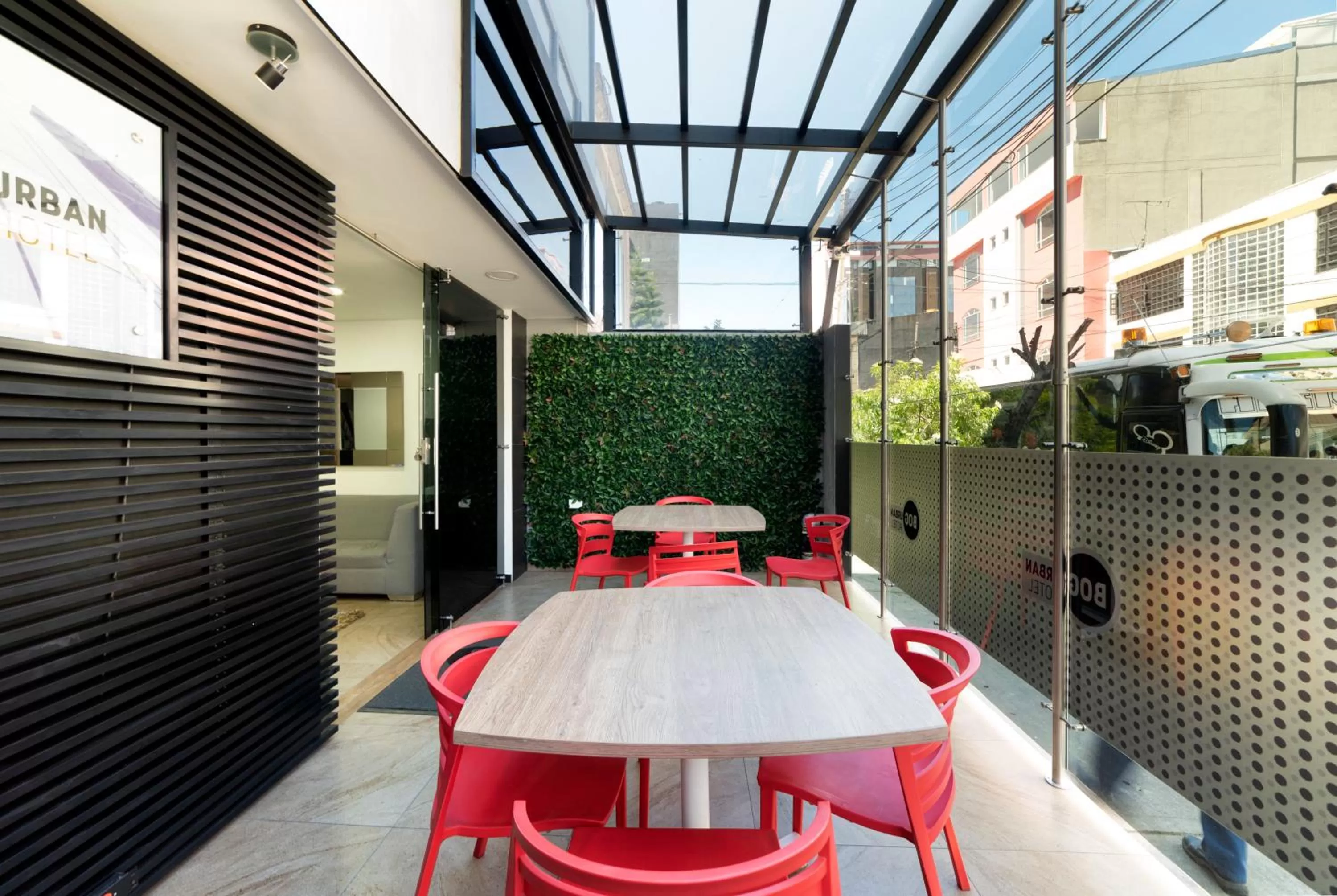 Restaurant/places to eat in BOG URBAN HOTEl