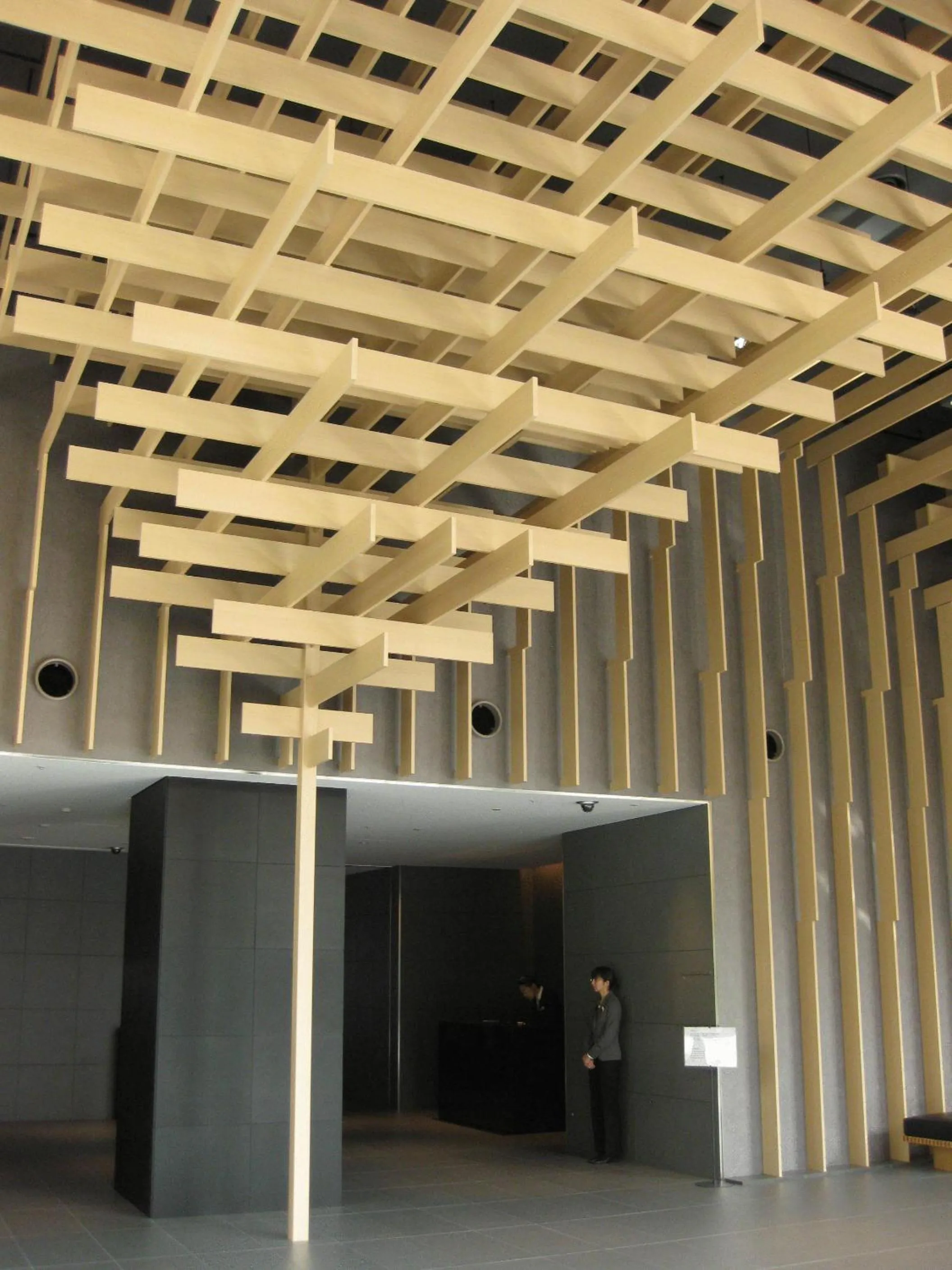 Decorative detail in The Capitol Hotel Tokyu