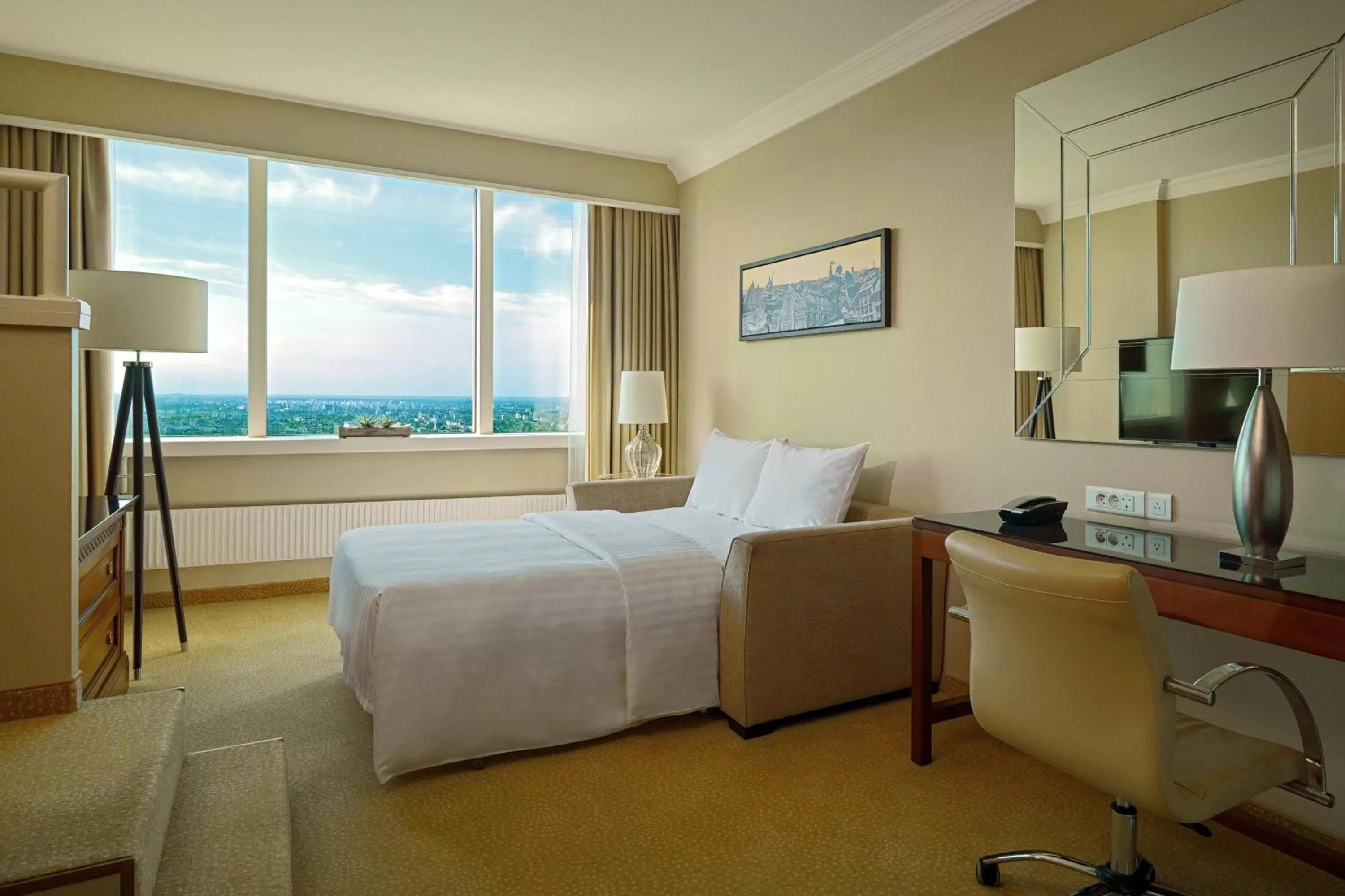 Bedroom, Bed in Warsaw Presidential Hotel