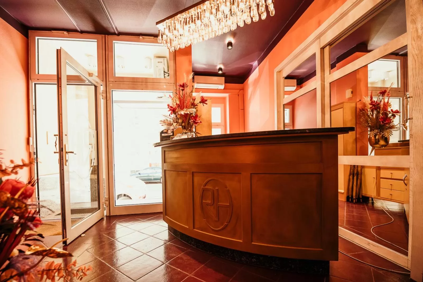 Lobby or reception in Boutique Hotel Rothenburger Hof