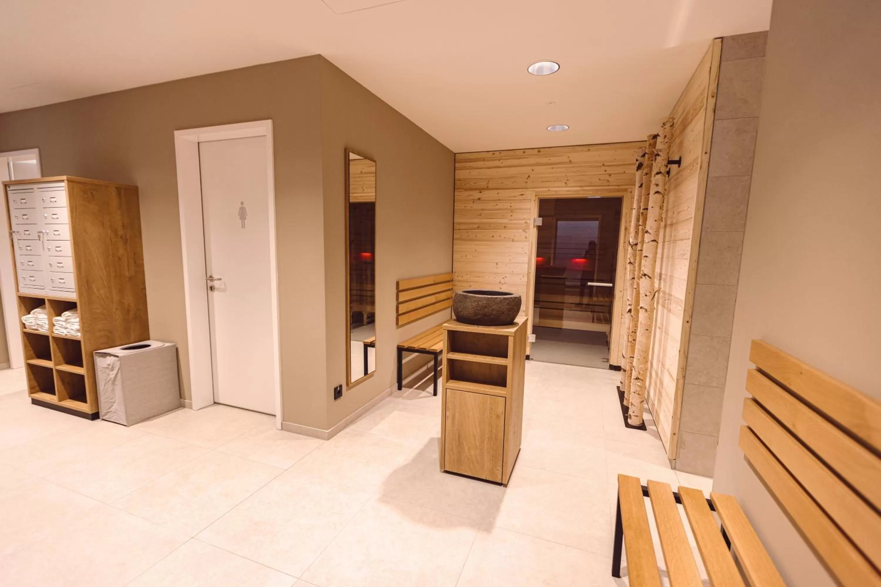 Sauna in Hotel Libertas elements pure