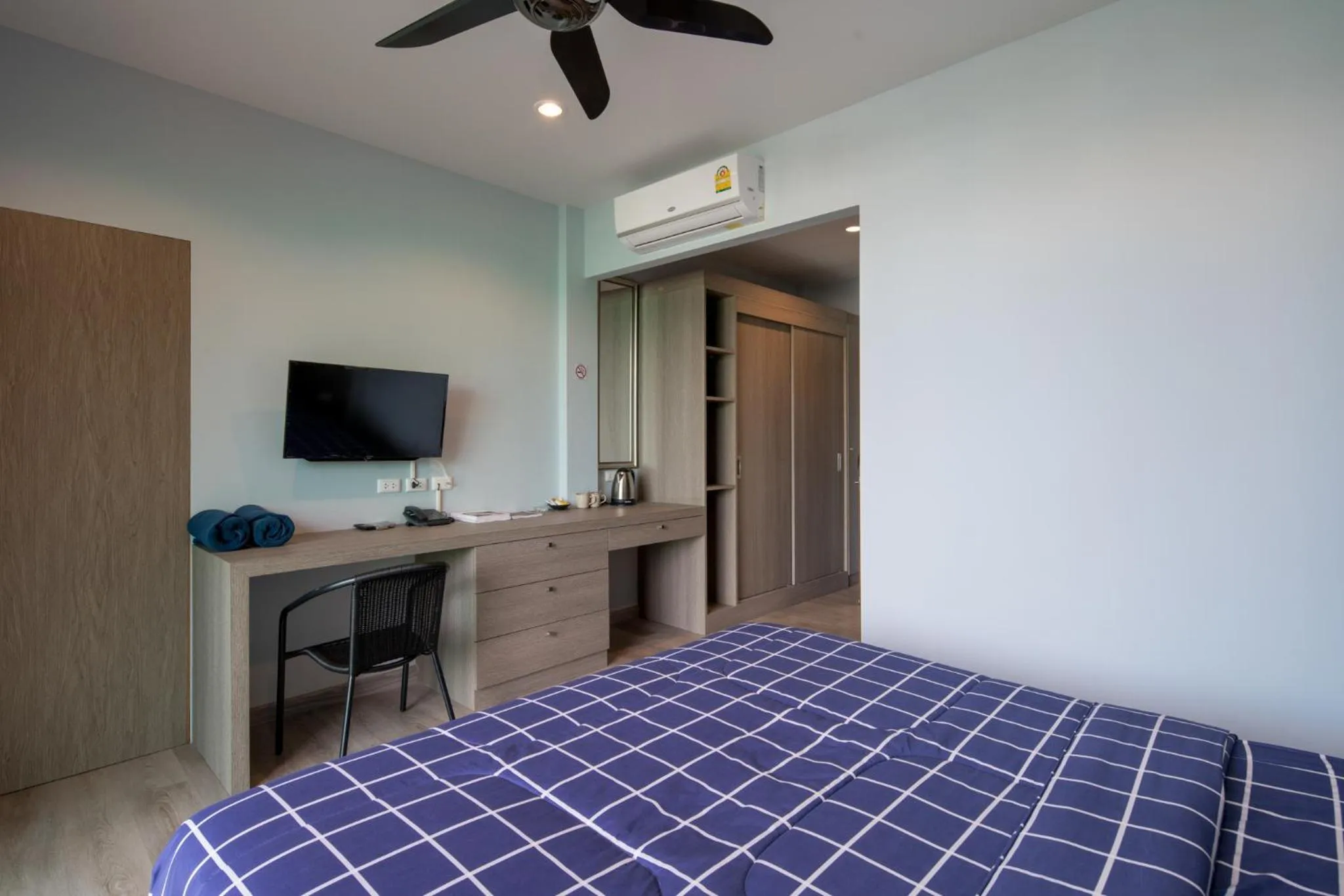 Bedroom, Bed in Peace Blue Naiharn Naturist Resort Phuket SHA Extra Plus