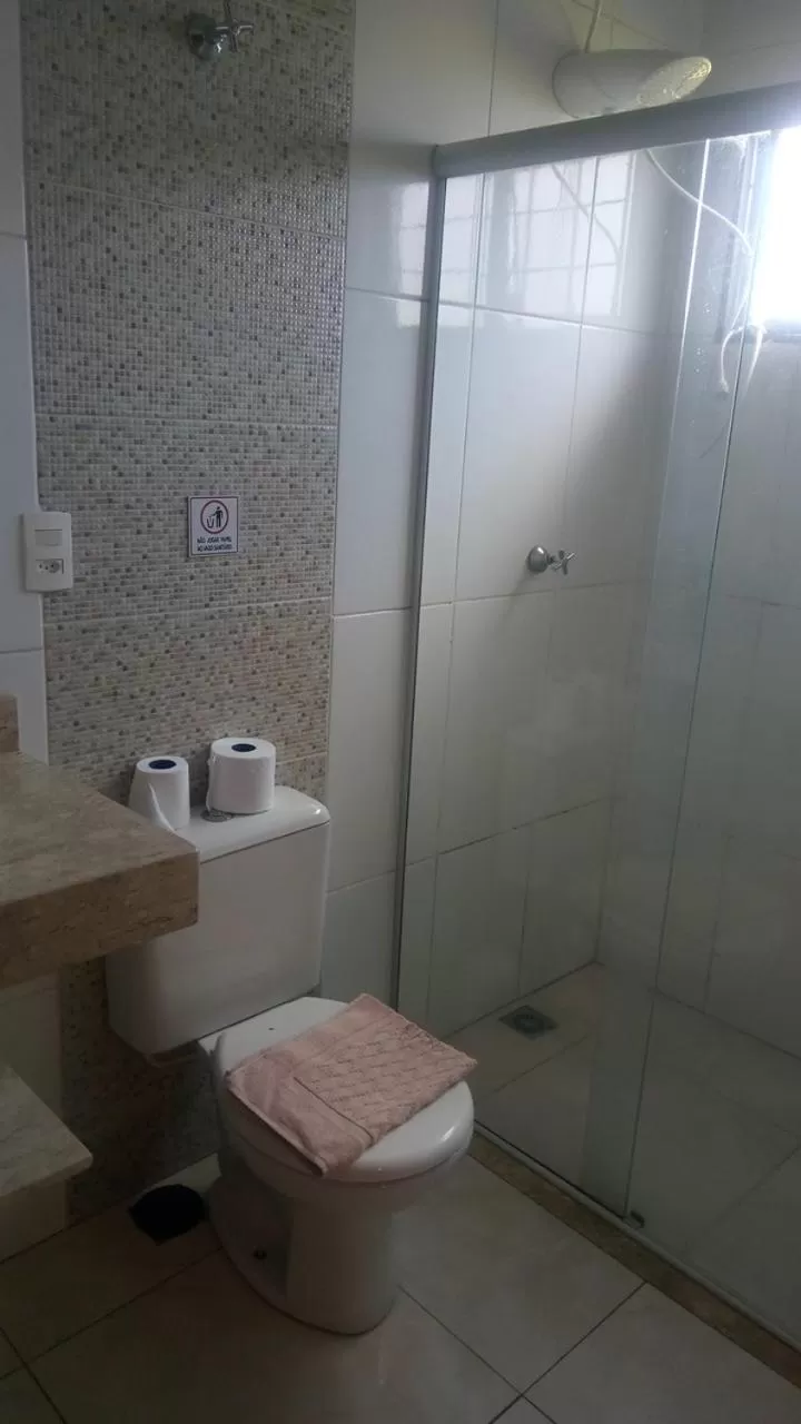 Bathroom in Pousada Manna
