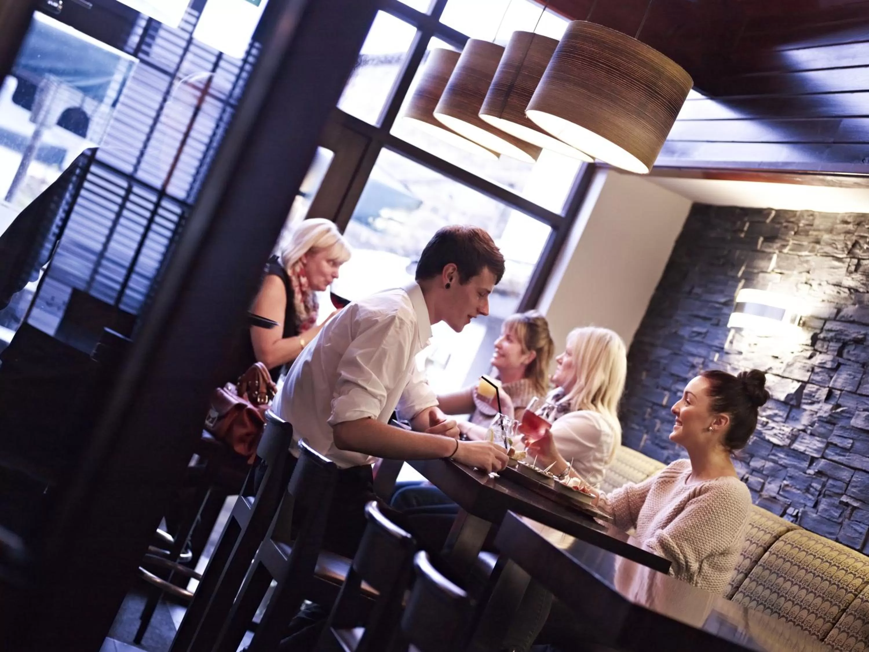 Lounge or bar in Trout Hotel