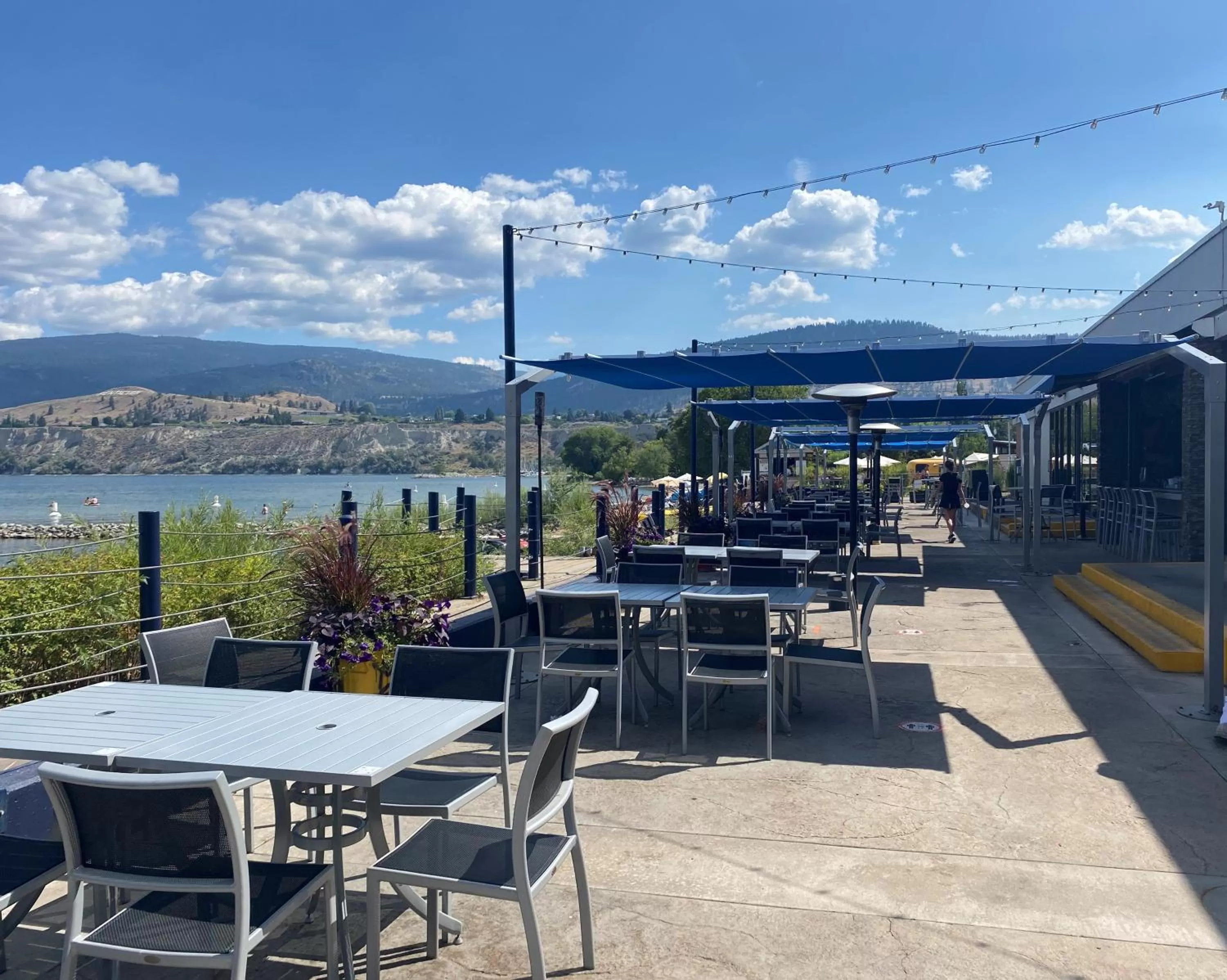 Patio in Penticton Lakeside Resort