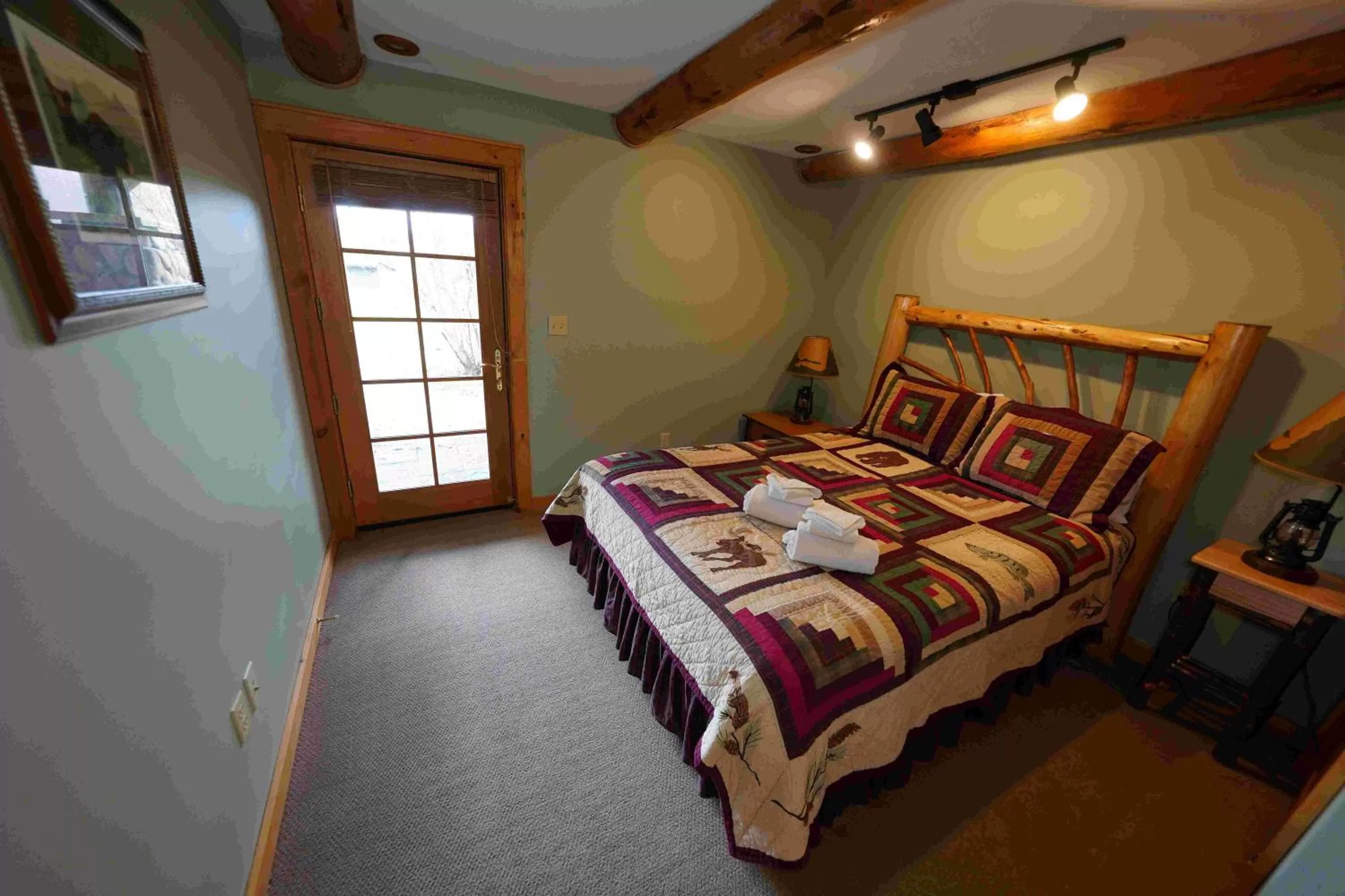 Bed in Ampersand Bay Resort