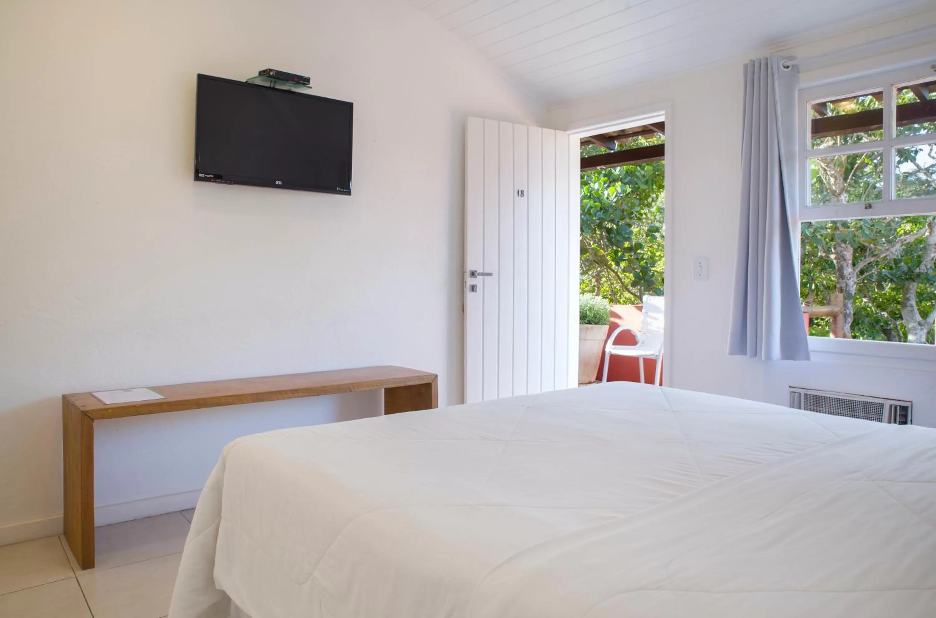 TV and multimedia, Bed in Pousada Vila Pitanga